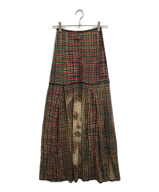 [Pre-owned] Jean Paul Gaultier FEMME 90's Mosaic Face Print Skirt