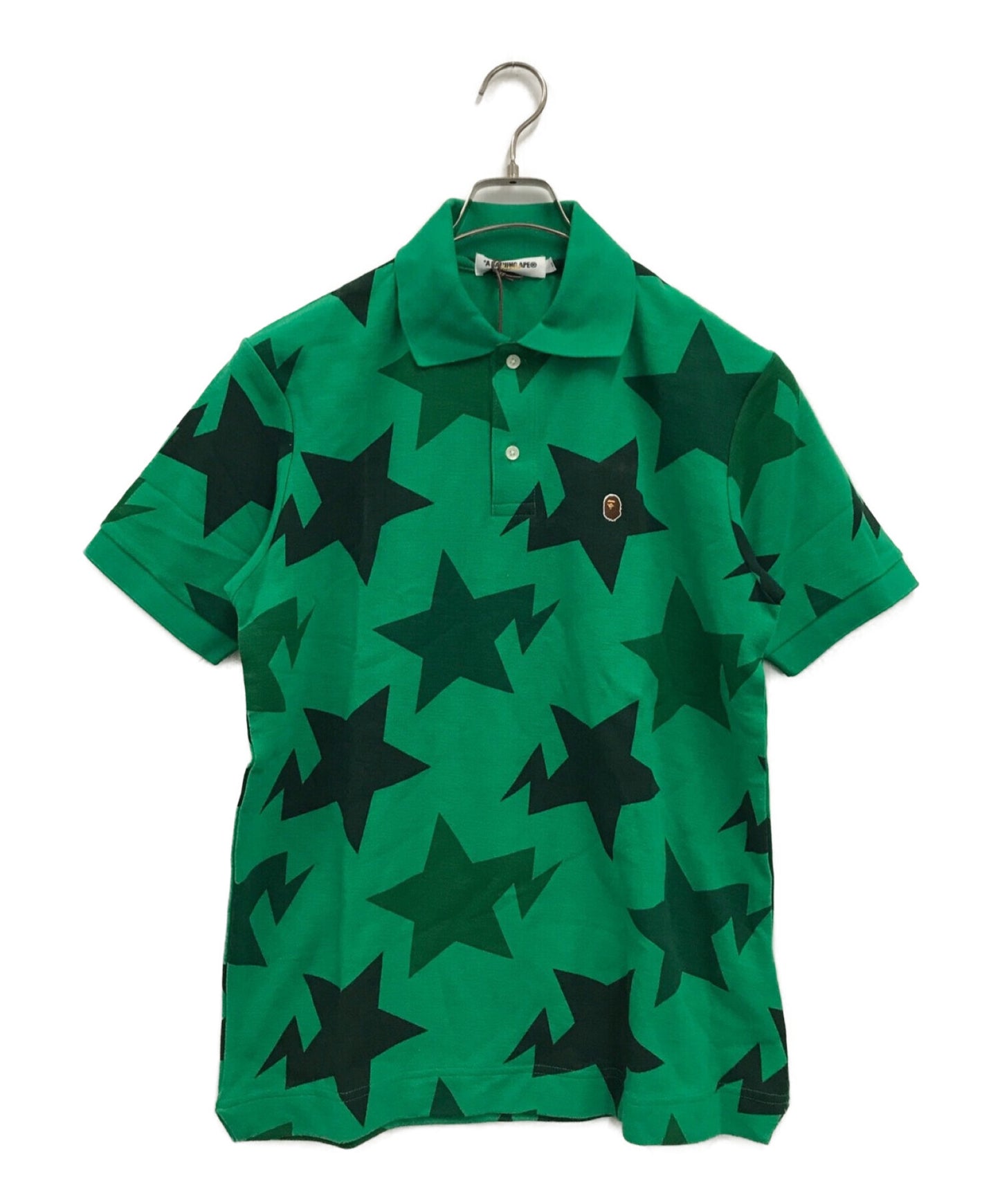 [Pre-owned] A BATHING APE Ape Star Polo Shirt