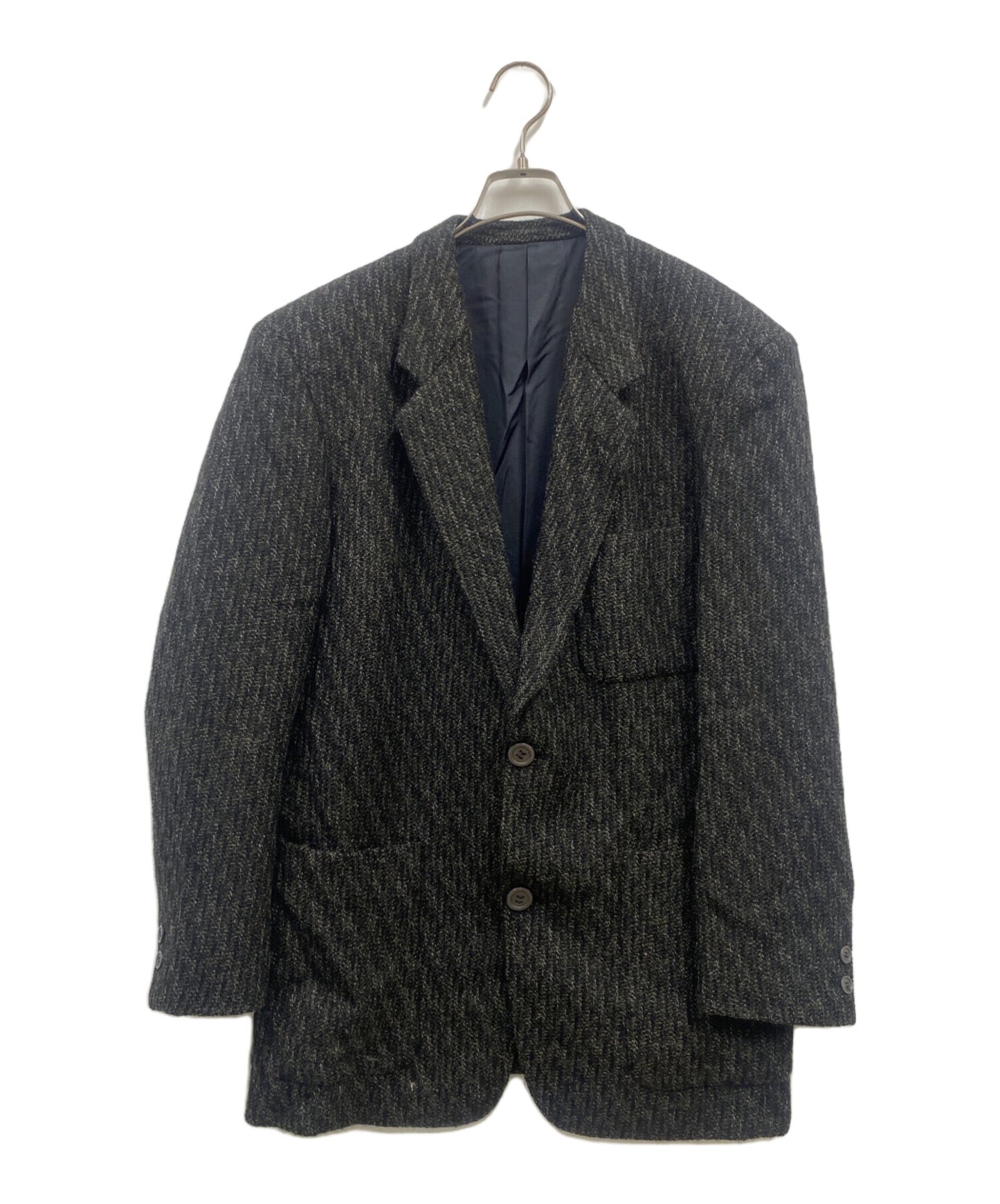 [Pre-owned] ISSEY MIYAKE MEN Writing tag /estimated 80's / wool 2B jacket / LG33057 LG33057