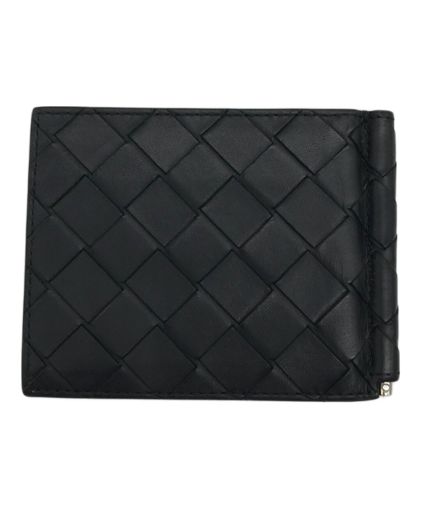 [Pre-owned] BOTTEGA VENETA Intrecciato Bifold Wallet with Money Clip / Bifold Wallet / Intrecciato / Wallet / Compact Wallet / Purse