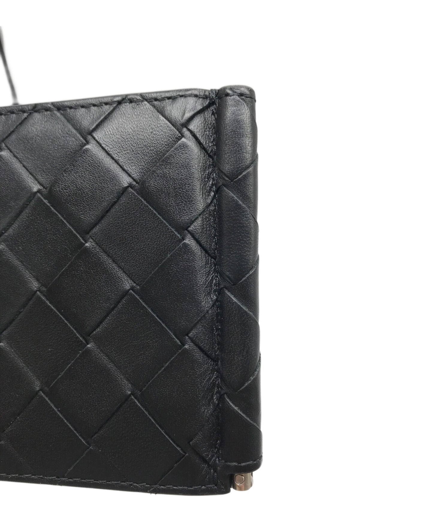 [Pre-owned] BOTTEGA VENETA Intrecciato Bifold Wallet with Money Clip / Bifold Wallet / Intrecciato / Wallet / Compact Wallet / Purse