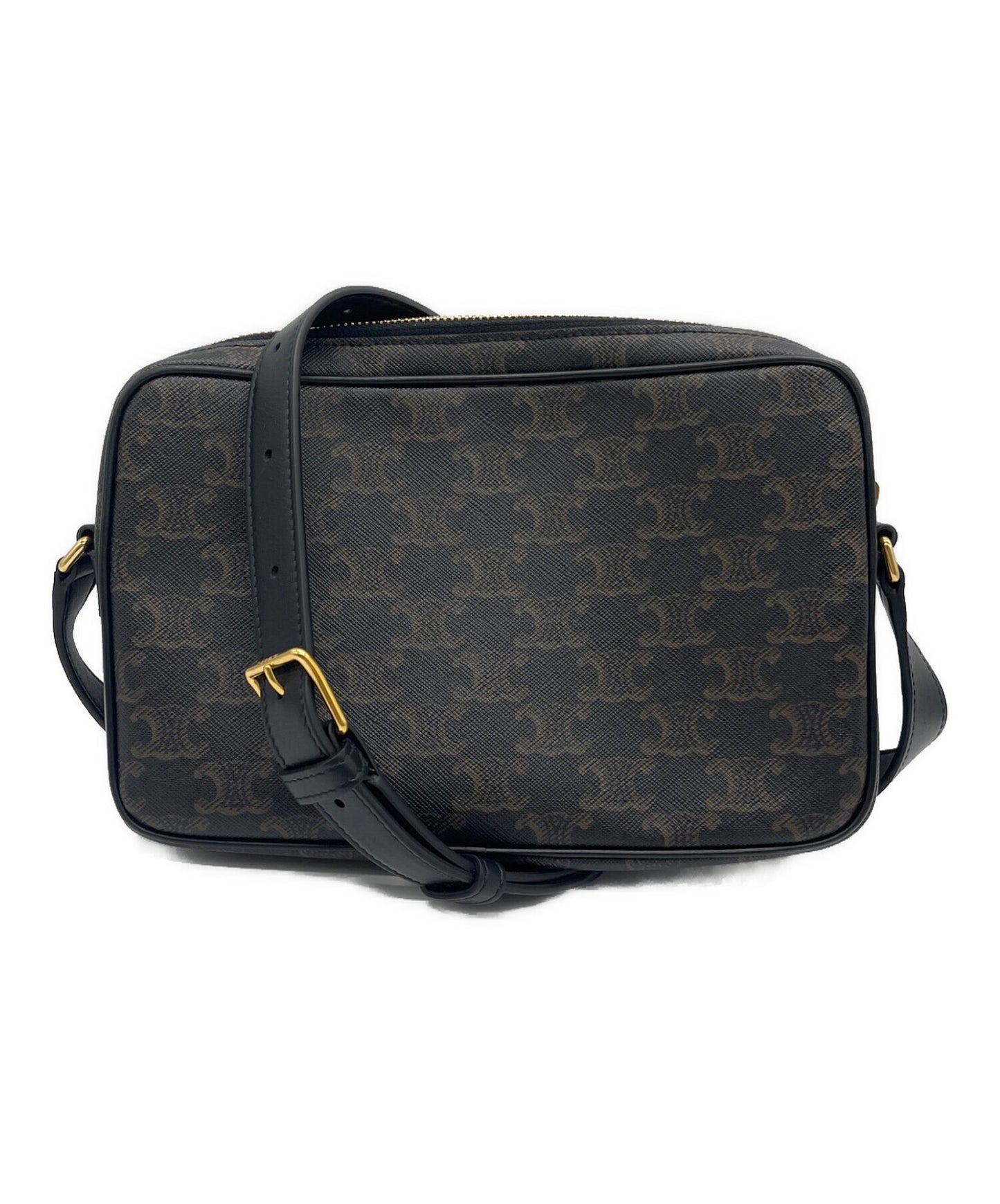 [Pre-owned] CELINE Trionf Shoulder Bag / Trion Canvas Shoulder Bag / Shoulder Bag