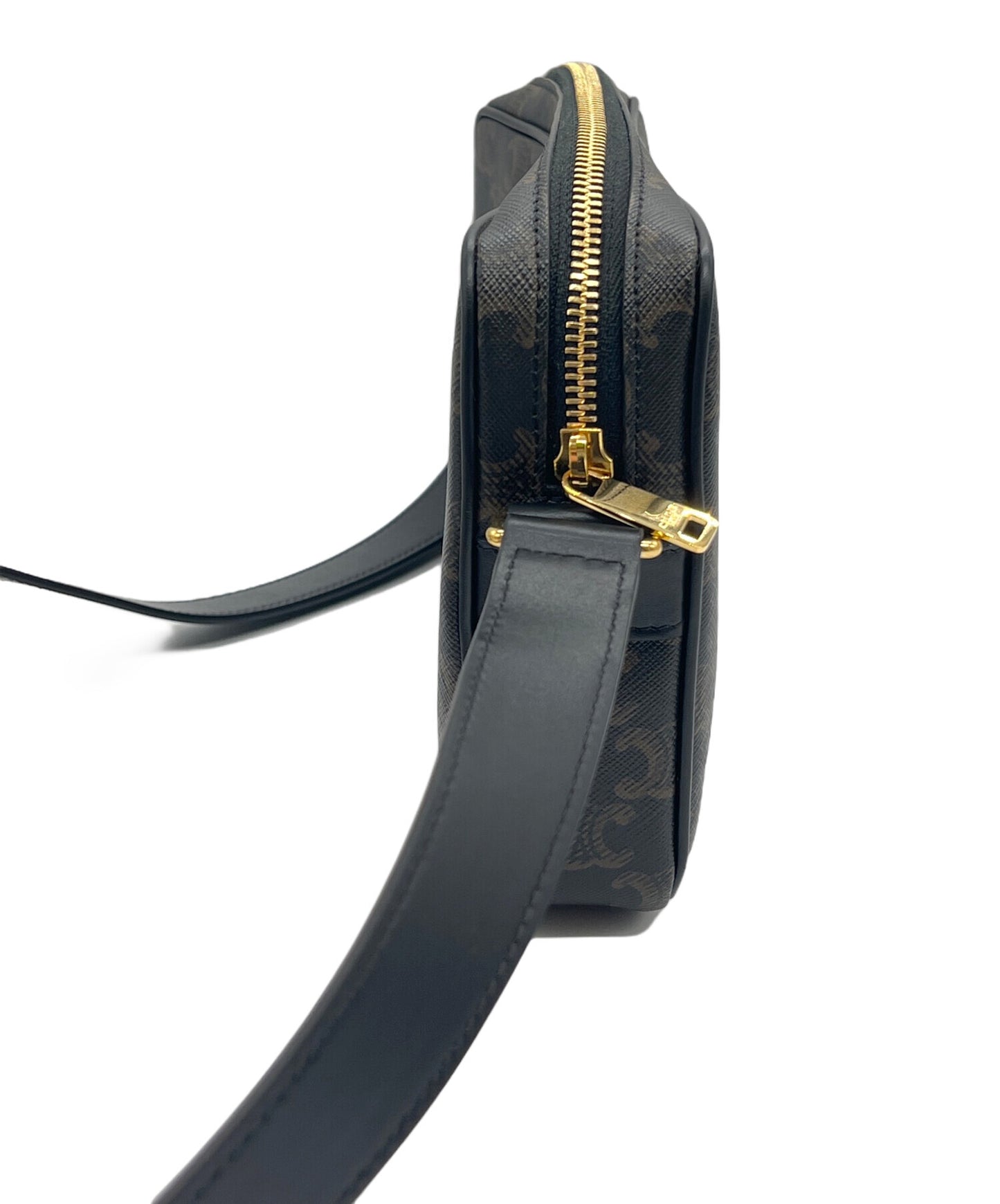 [Pre-owned] CELINE Trionf Shoulder Bag / Trion Canvas Shoulder Bag / Shoulder Bag