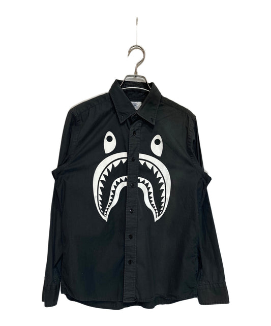 [Pre-owned] A BATHING APE Shark Print Shirt/001SHD301004X 001SHD301004X