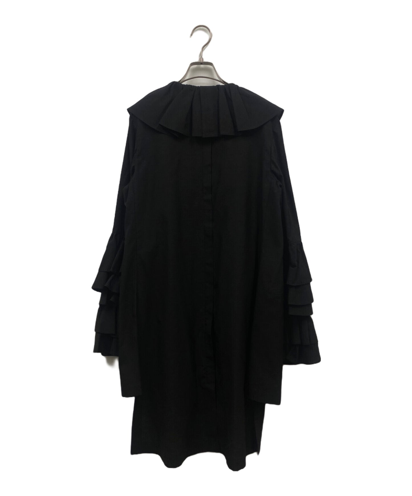 [Pre-owned] YOHJI YAMAMOTO Gathered Frill Dress Coat/FC-J13-964 FC-J13-964