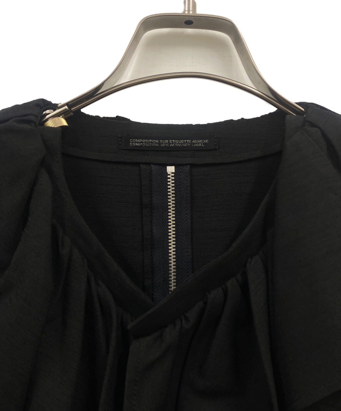 [Pre-owned] YOHJI YAMAMOTO Gathered Frill Dress Coat/FC-J13-964 FC-J13-964