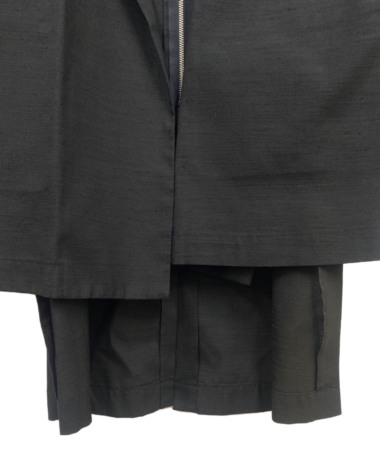[Pre-owned] YOHJI YAMAMOTO Gathered Frill Dress Coat/FC-J13-964 FC-J13-964