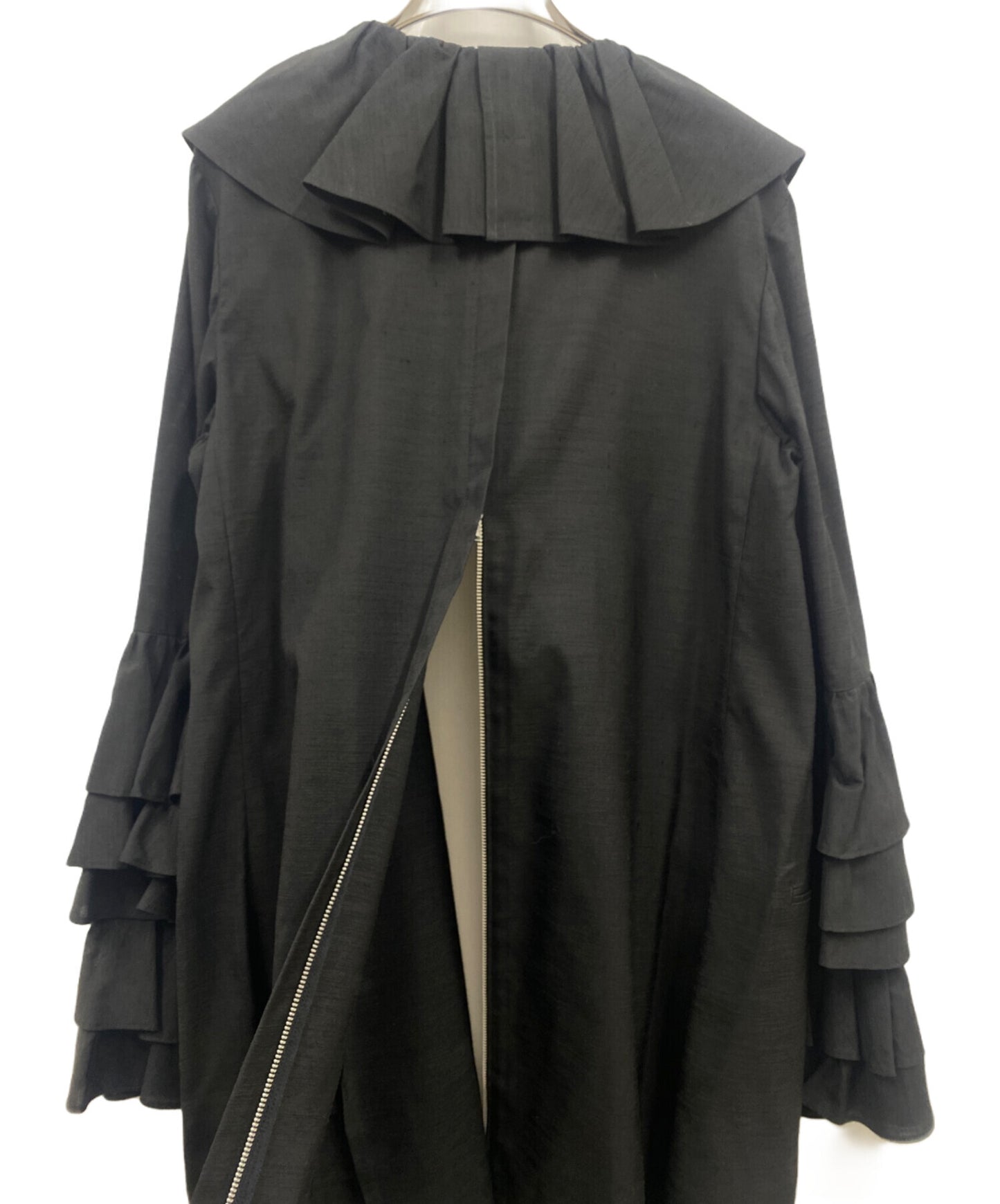 [Pre-owned] YOHJI YAMAMOTO Gathered Frill Dress Coat/FC-J13-964 FC-J13-964
