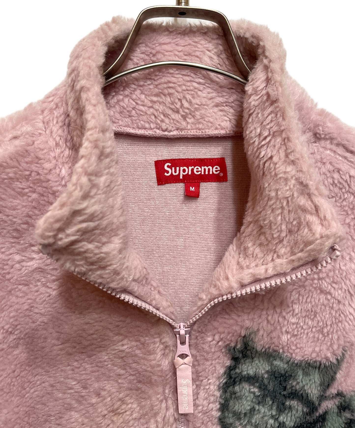 [Pre-owned] SUPREME drama mask fleece jacket