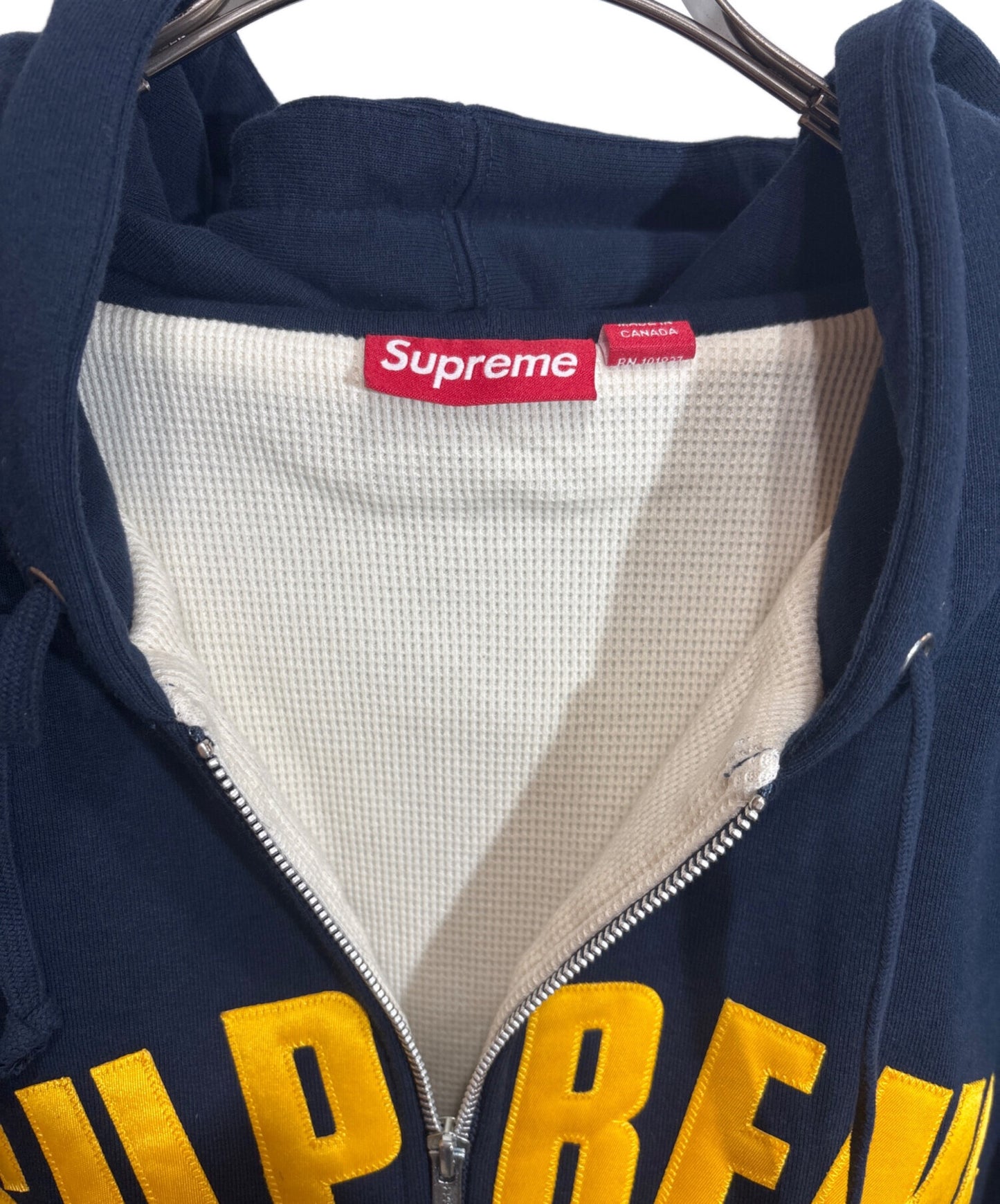 [Pre-owned] SUPREME Arc Thermal Lined Zip Up Hooded Sweatshirt