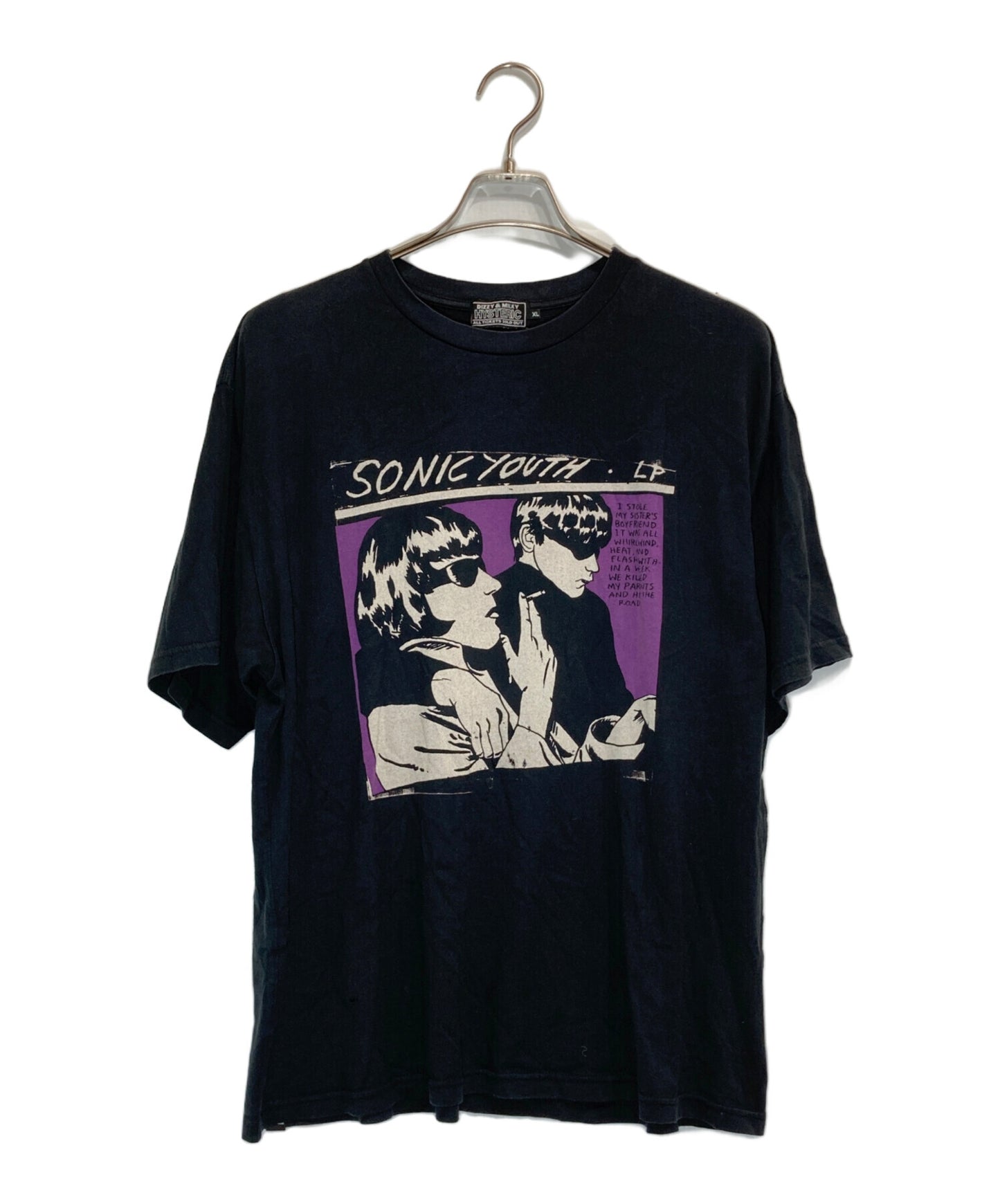 [Pre-owned] Hysteric Glamour SONIC YOUTH/'GOO'2TONE T-shirt