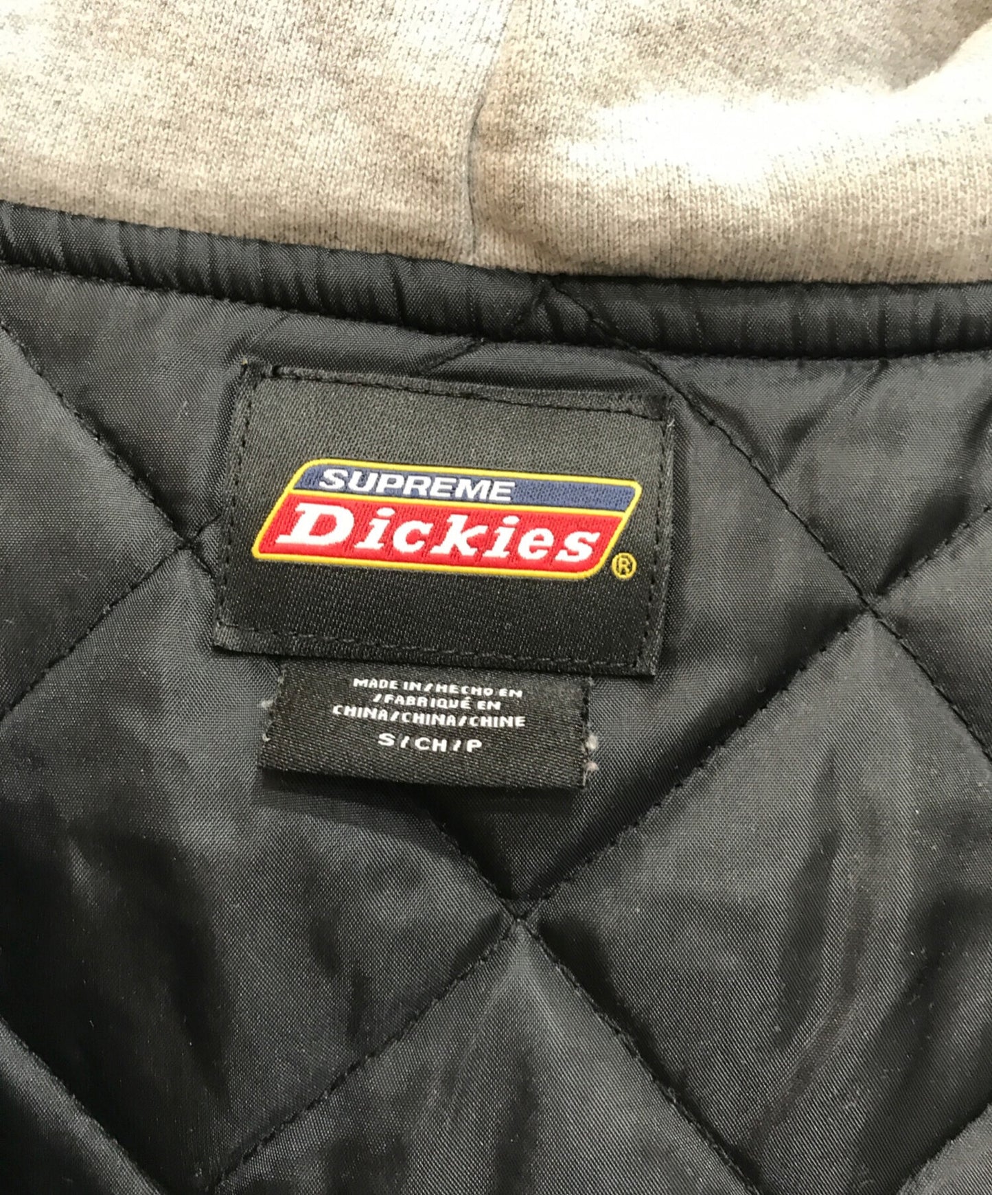 [Pre-owned] SUPREME PLAID HOODED ZIP UP SHIRT