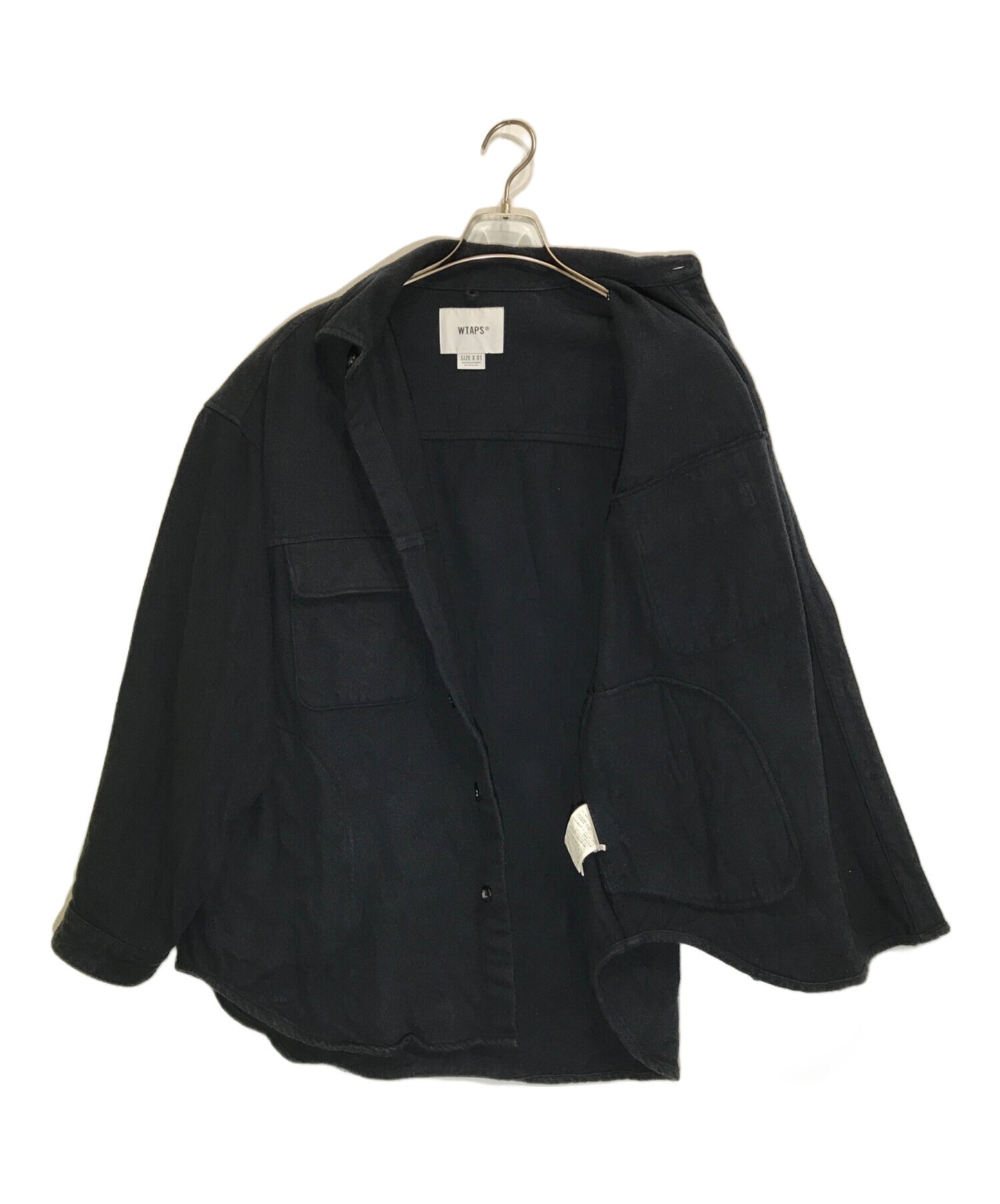 [Pre-owned] WTAPS Flannel overshirt/221WVDT-SHM05 221wvdt-shm05
