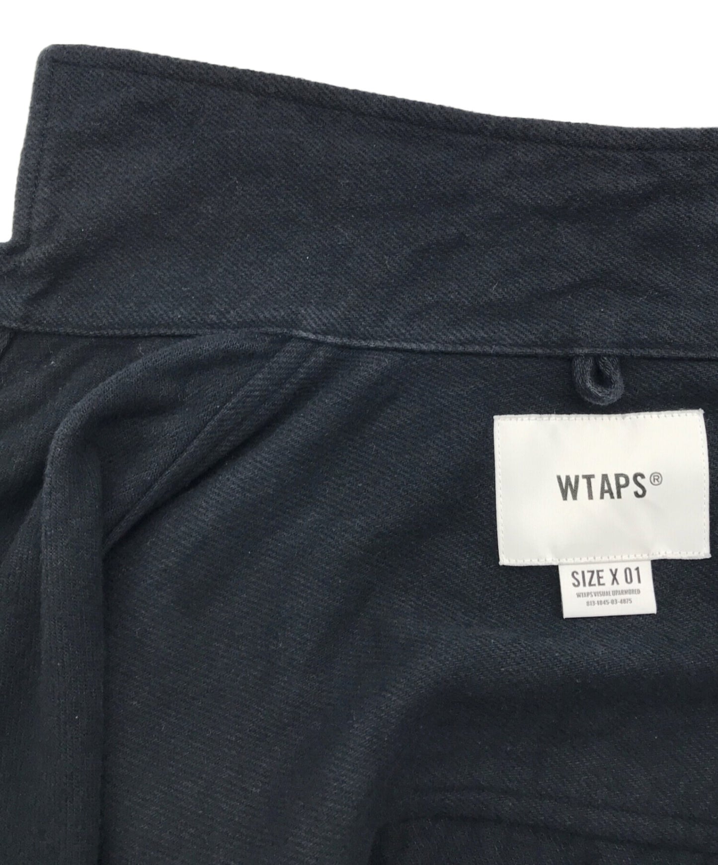 [Pre-owned] WTAPS Flannel overshirt/221WVDT-SHM05 221wvdt-shm05