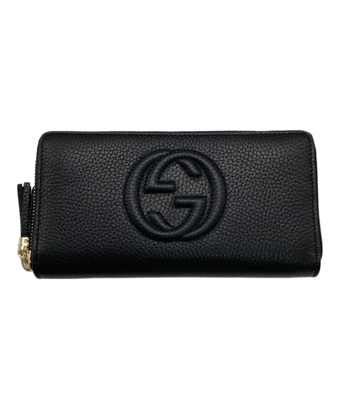 [Pre-owned] GUCCI Interlocking G long wallet 598187