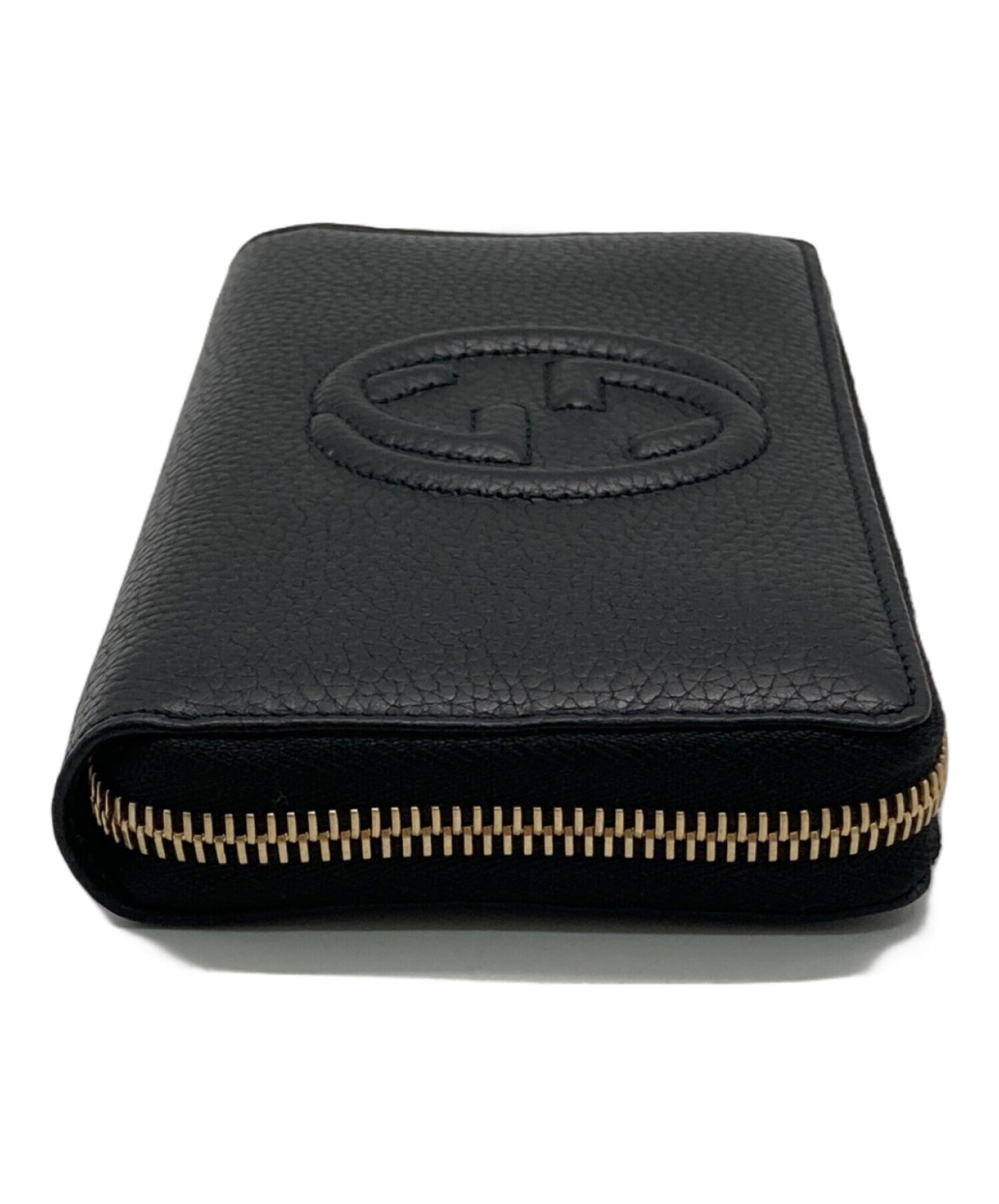 [Pre-owned] GUCCI Interlocking G long wallet 598187