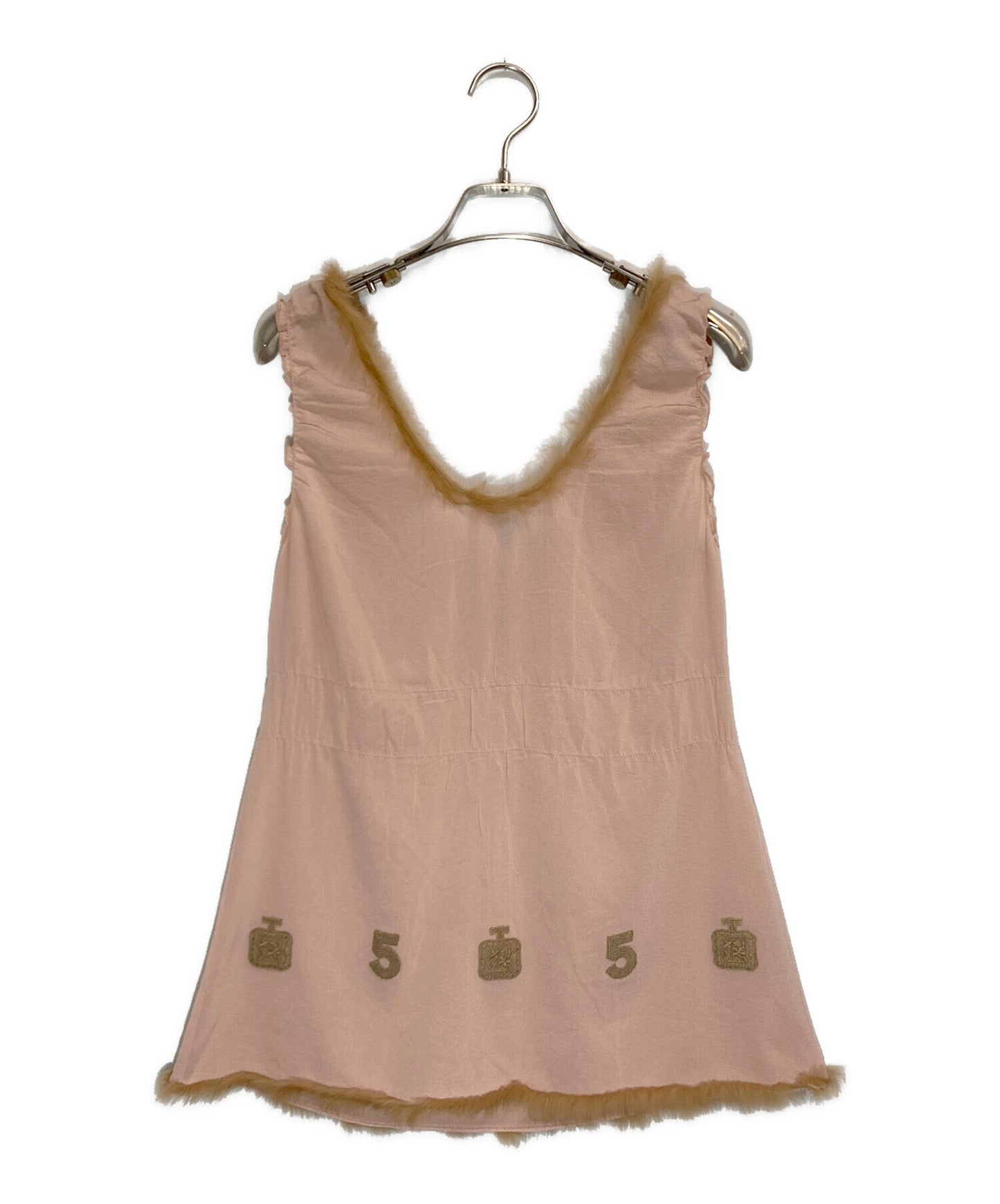 [Pre-owned] CHANEL Silk blend sleeveless blouse P21898V11912/03A