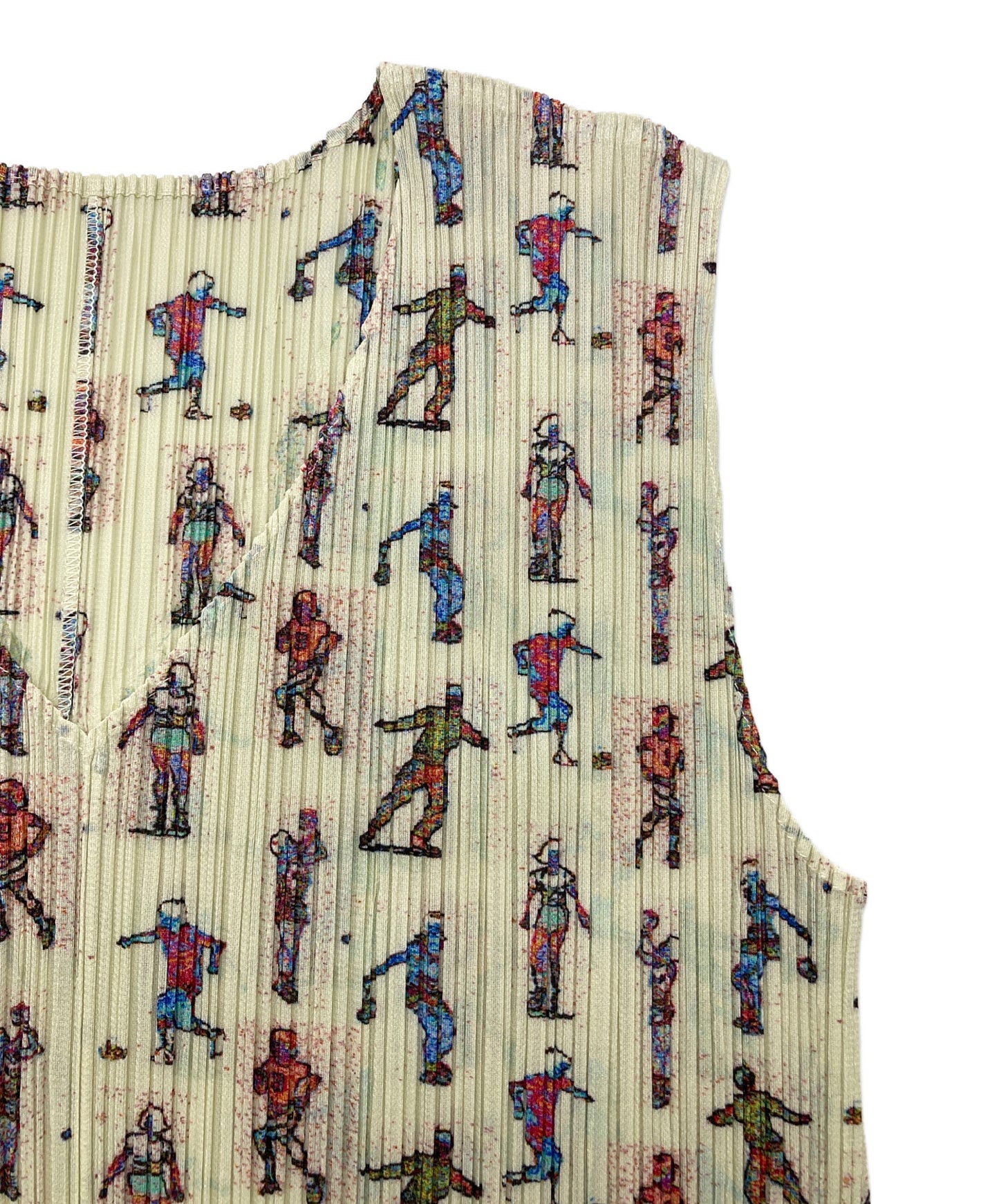 [Pre-owned] PLEATS PLEASE Personality Pleated Tunic PP81-JK732