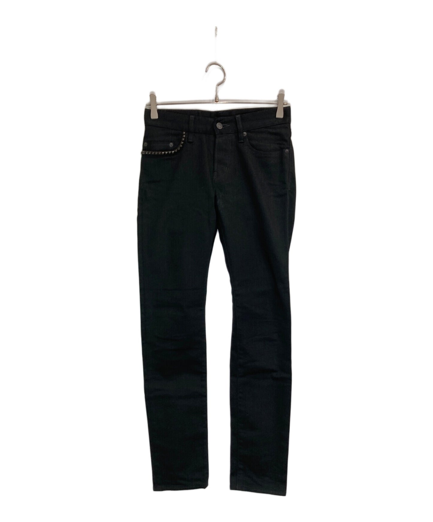 [Pre-owned] Hysteric Glamour Studded Slim Stretch Denim Pants 0241AP20