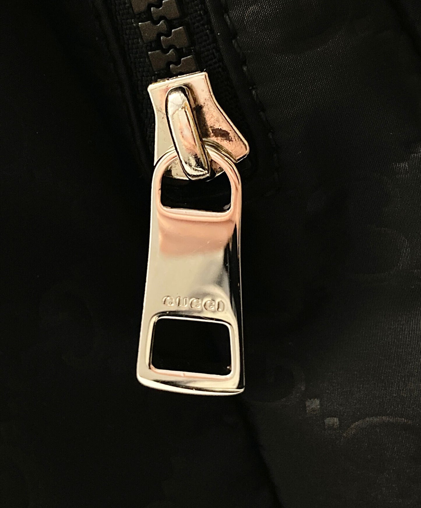 [Pre-owned] GUCCI GG Nylon Nylon and leather backpack 510343