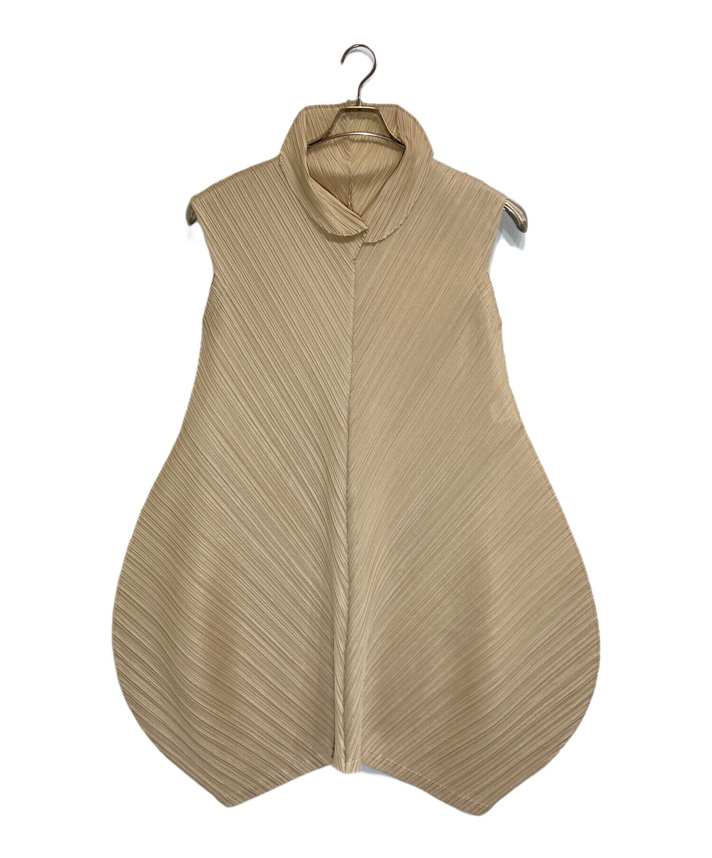 [Pre-owned] PLEATS PLEASE Pleated Sleeveless Dress PP53-JH592