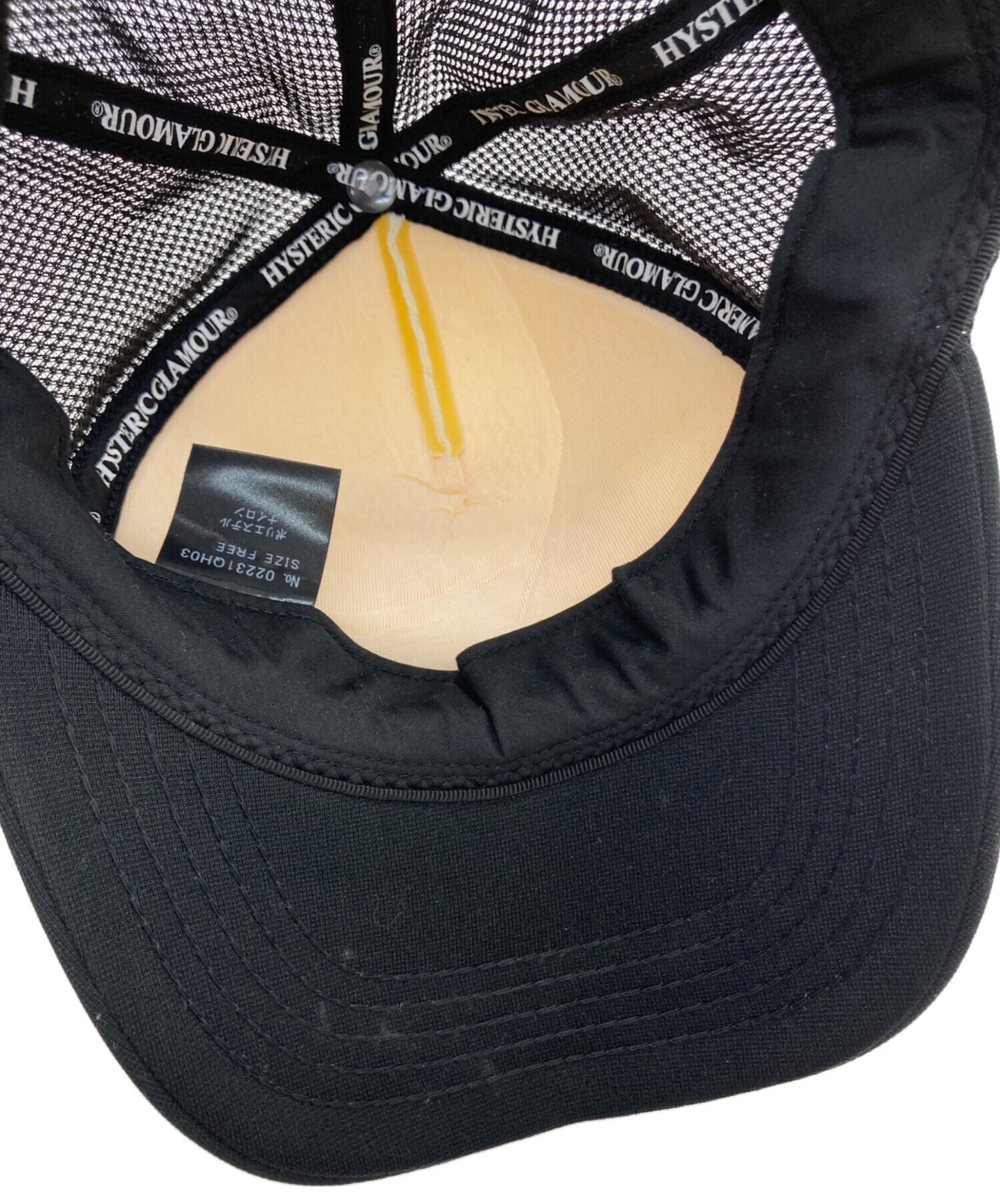 [Pre-owned] Hysteric Glamour mesh cap 02231QH03