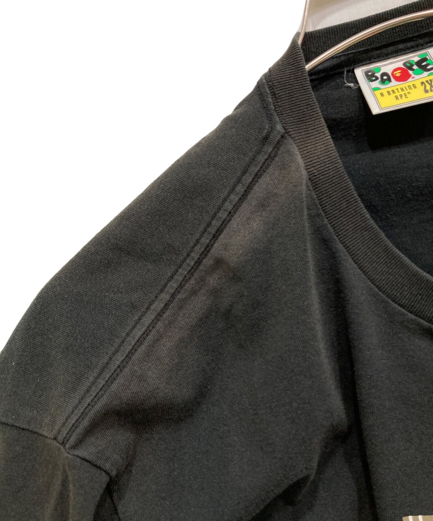 [Pre-owned] A BATHING APE BAPE CHECK BOX TEE