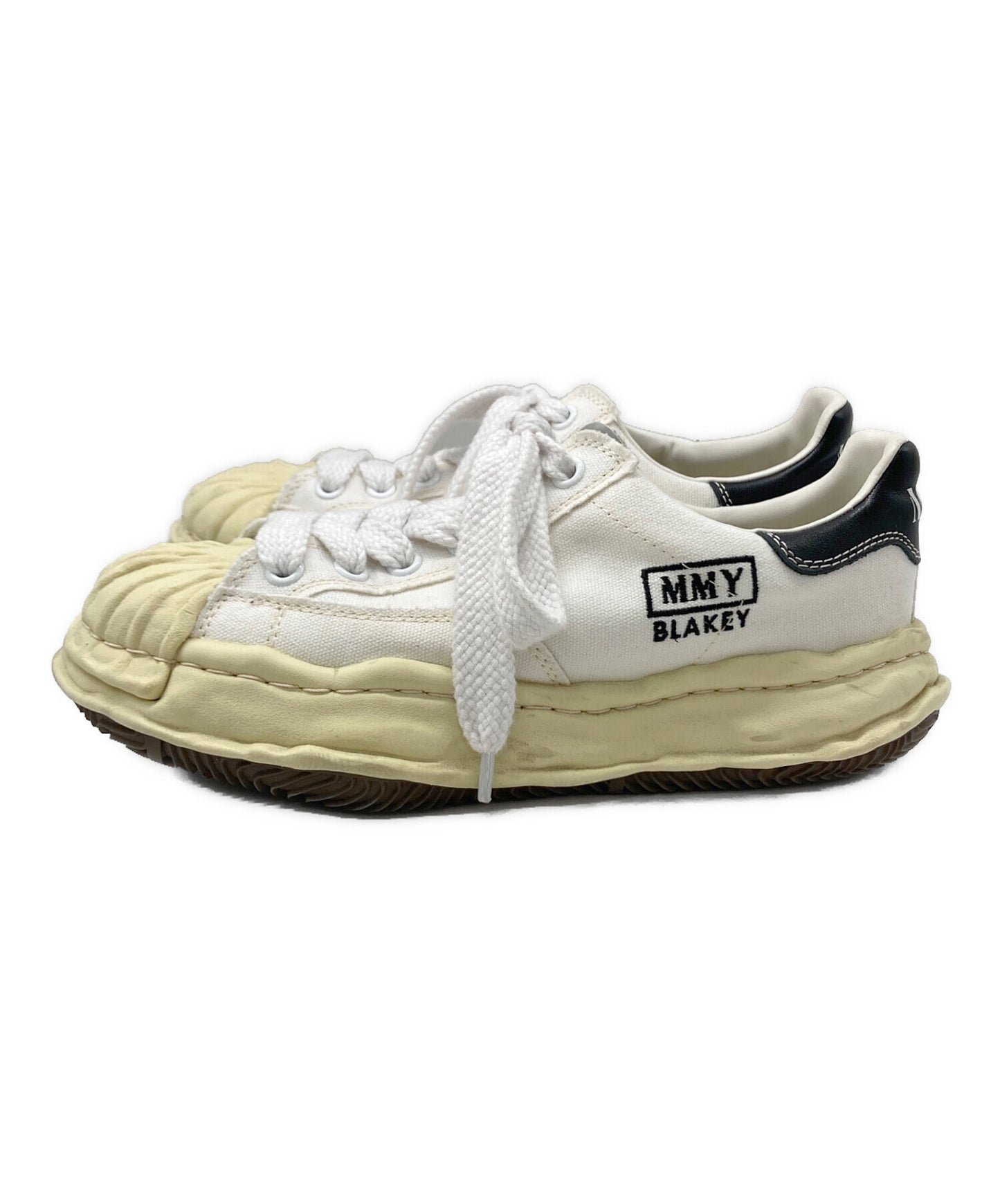 [Pre-owned] MIHARA YASUHIRO "BLAKEY" VL OG Sole Canvas Low-top Sneaker A09FW732