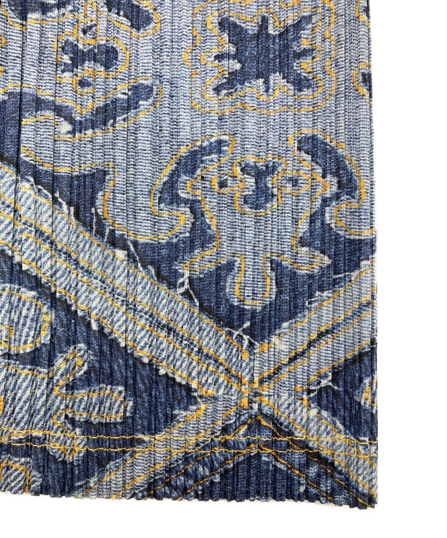 [Pre-owned] PLEATS PLEASE Transfer Print Pleated Dress PP91-JK565