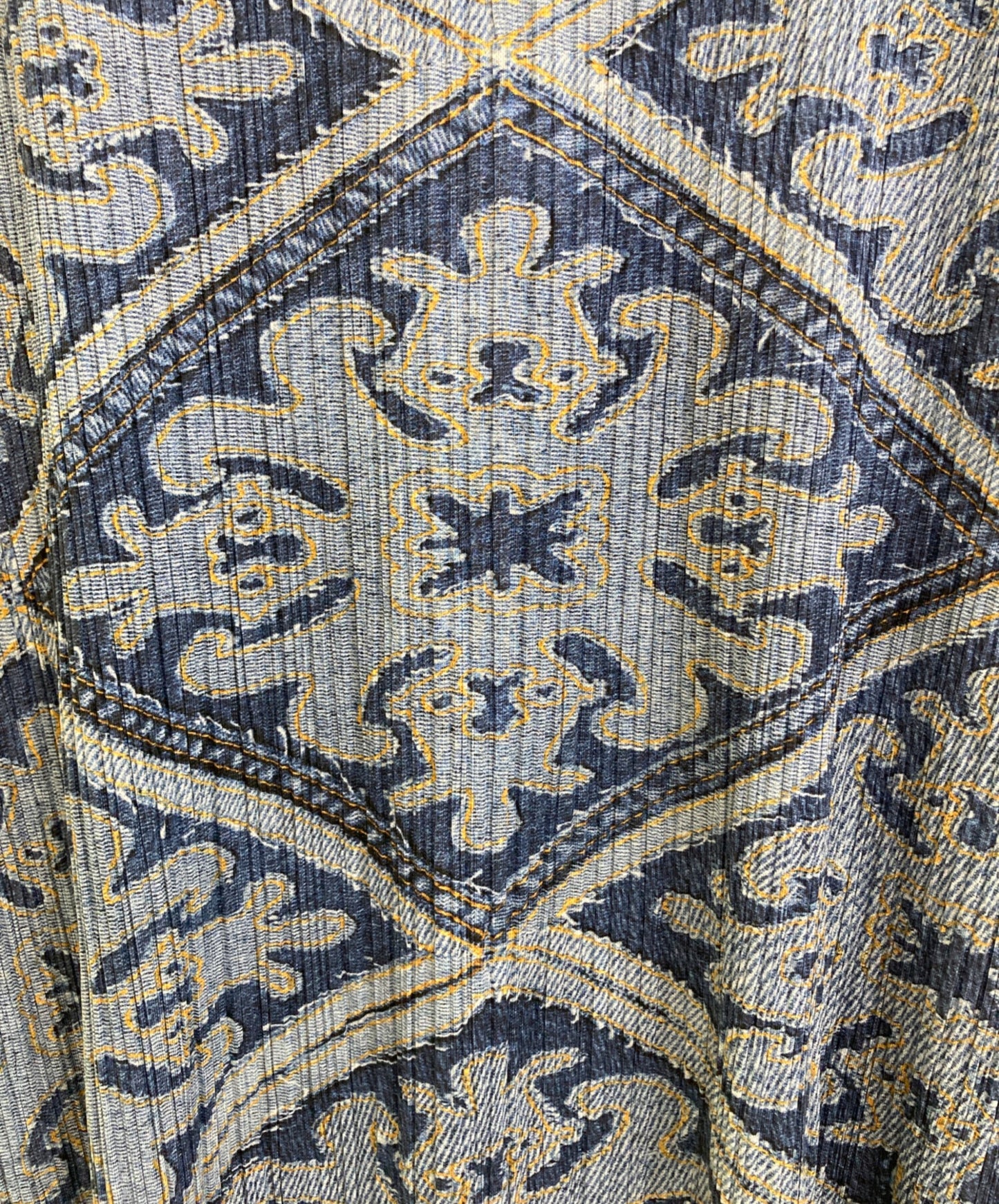 [Pre-owned] PLEATS PLEASE Transfer Print Pleated Dress PP91-JK565