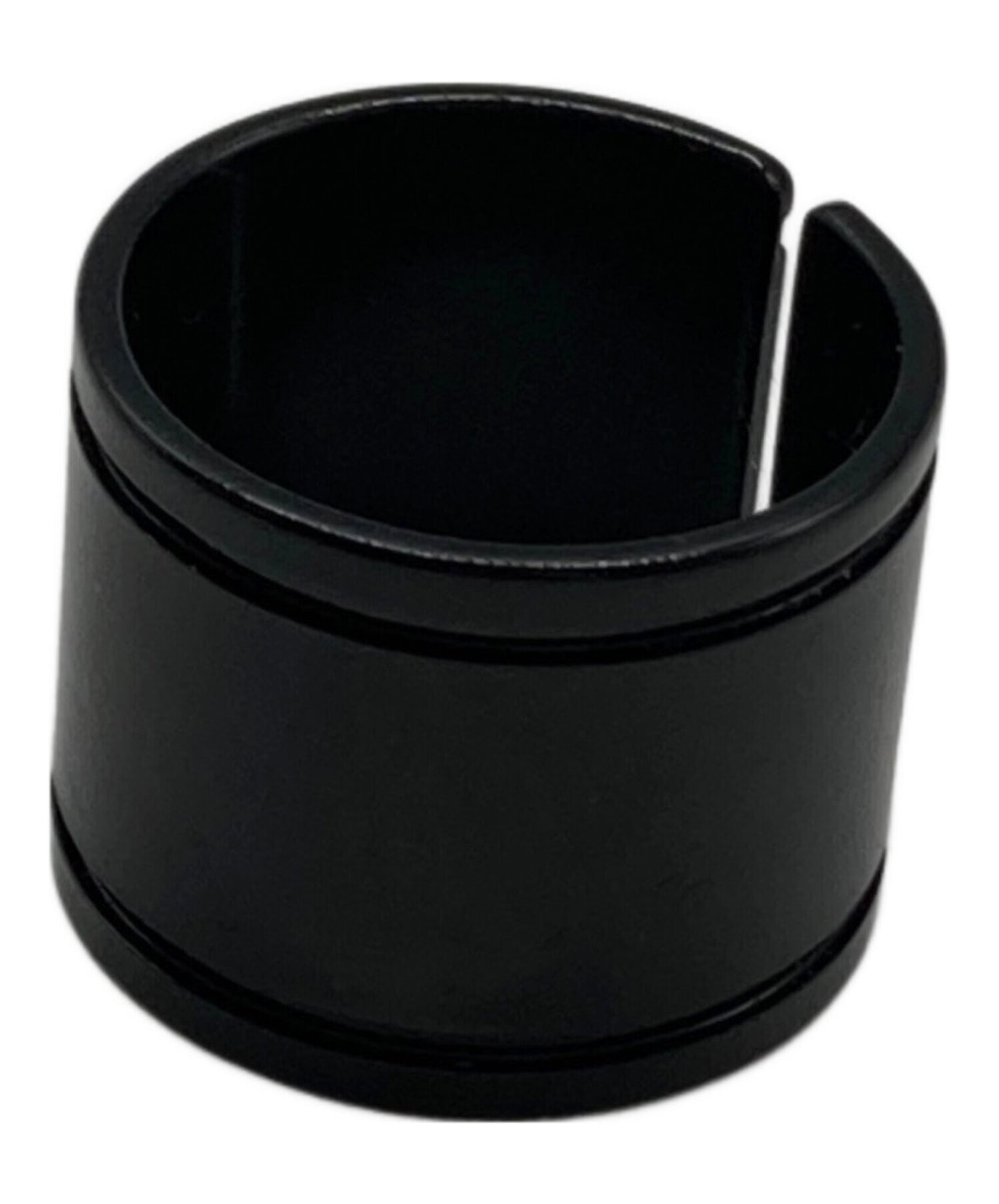 [Pre-owned] NEIGHBORHOOD Black coated silver ring