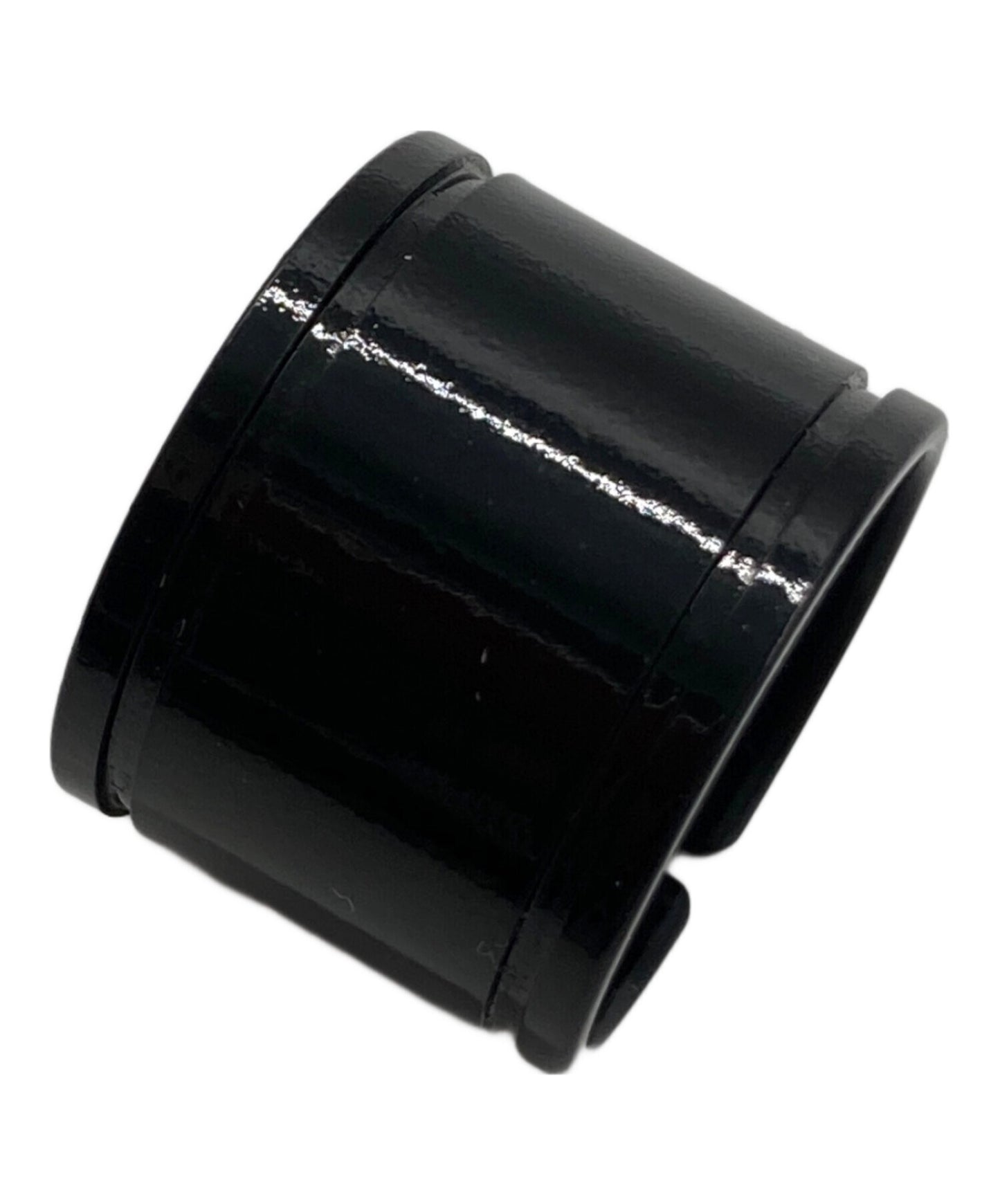 [Pre-owned] NEIGHBORHOOD Black coated silver ring