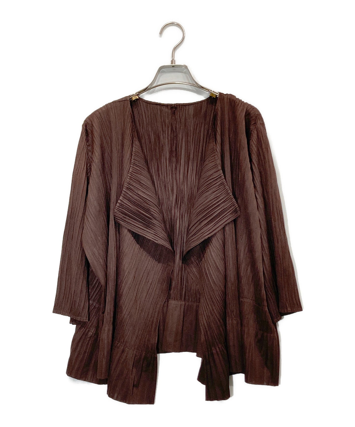 [Pre-owned] PLEATS PLEASE pleated cardigan PP81-J0692