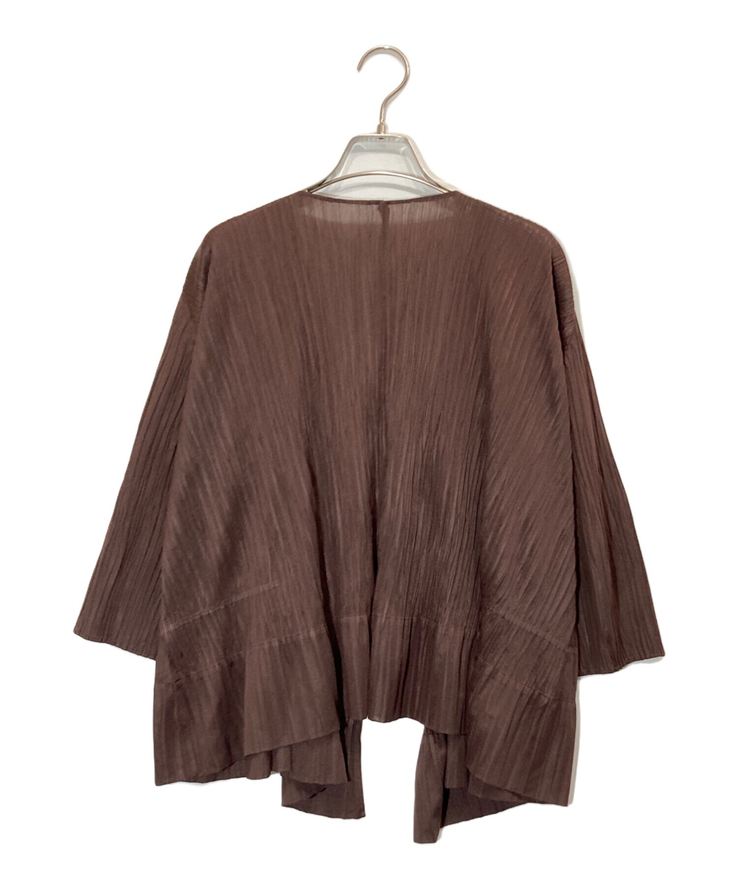 [Pre-owned] PLEATS PLEASE pleated cardigan PP81-J0692