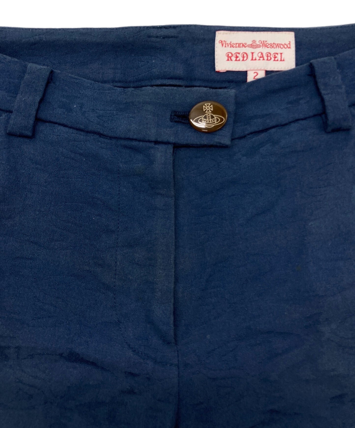 [Pre-owned] Vivienne Westwood RED LABEL Orb Button Tapered Pants 16-01-741022