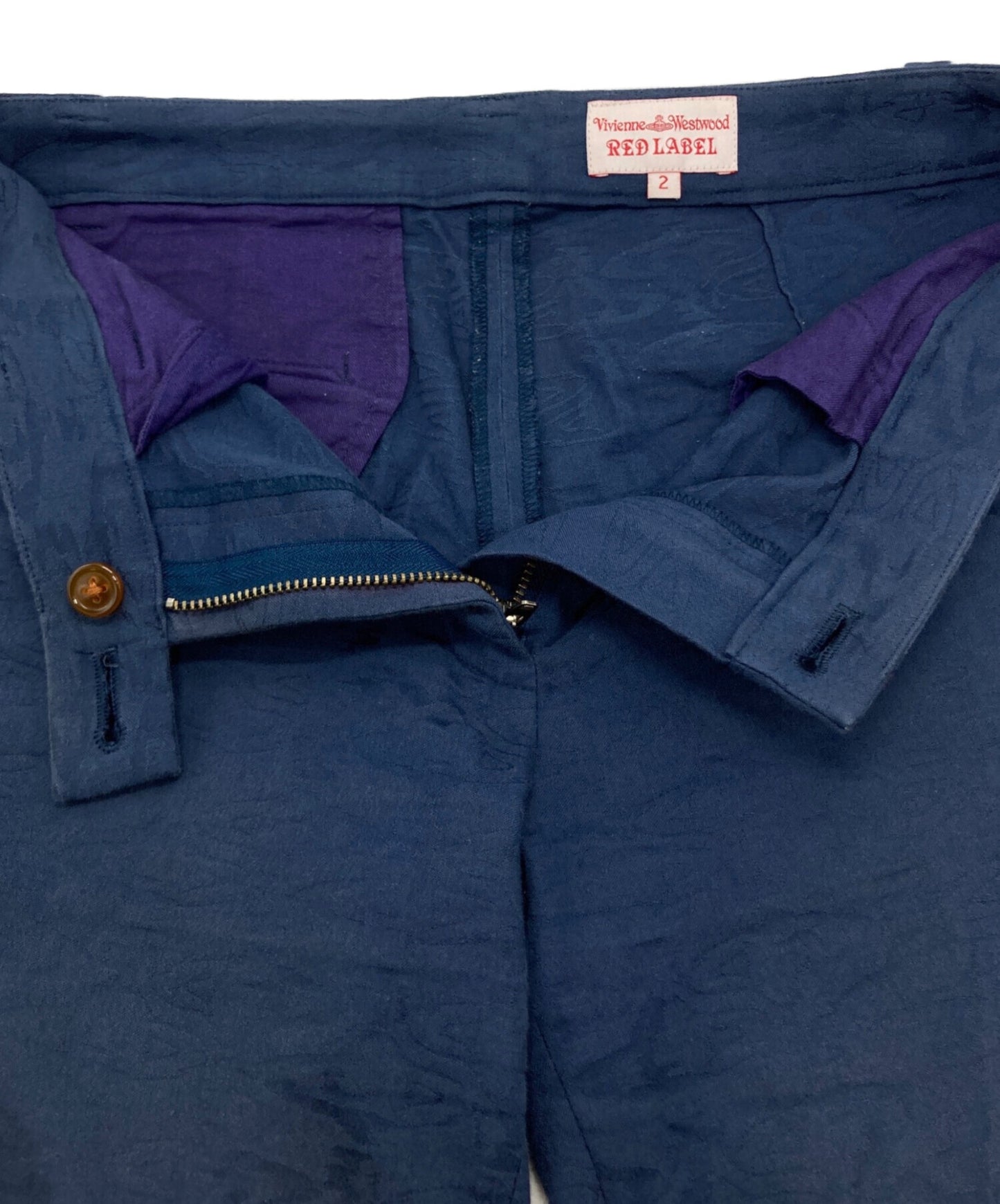 [Pre-owned] Vivienne Westwood RED LABEL Orb Button Tapered Pants 16-01-741022