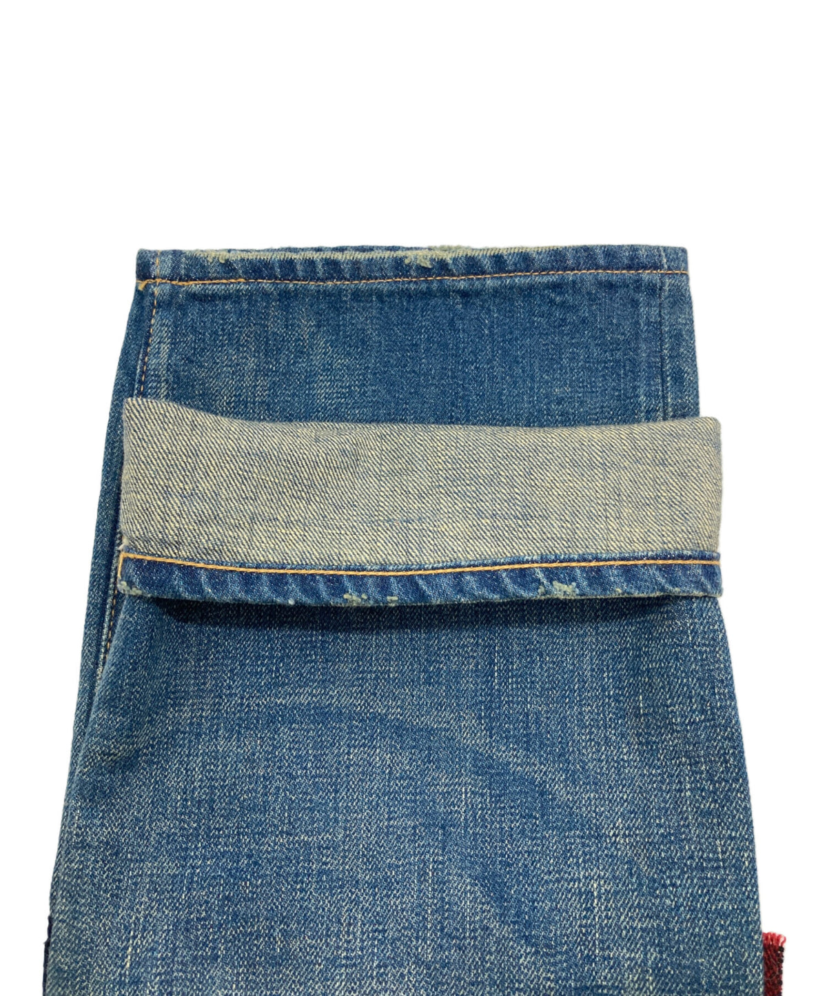 [Pre-owned] JUNYA WATANABE COMME des GARCONS Mixed-Fabric Patchwork Denim Pants JL-P203