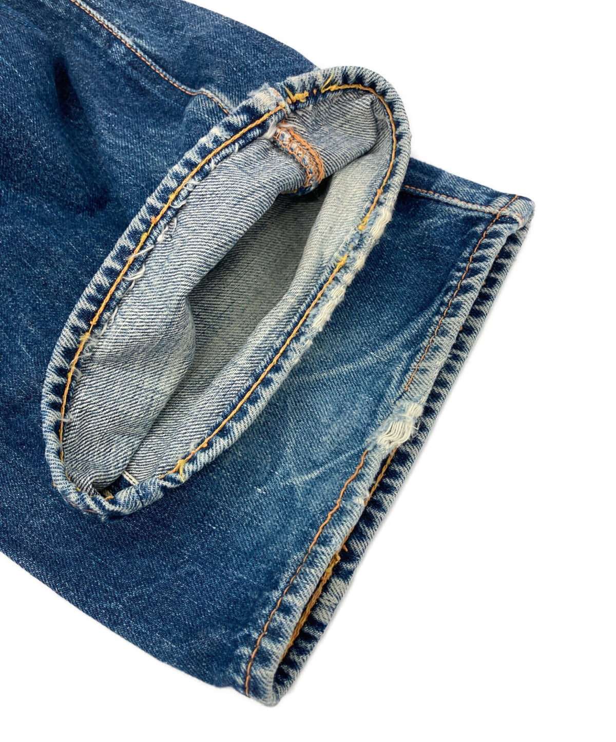 [Pre-owned] EVISU Sinch Bag Denim Pants