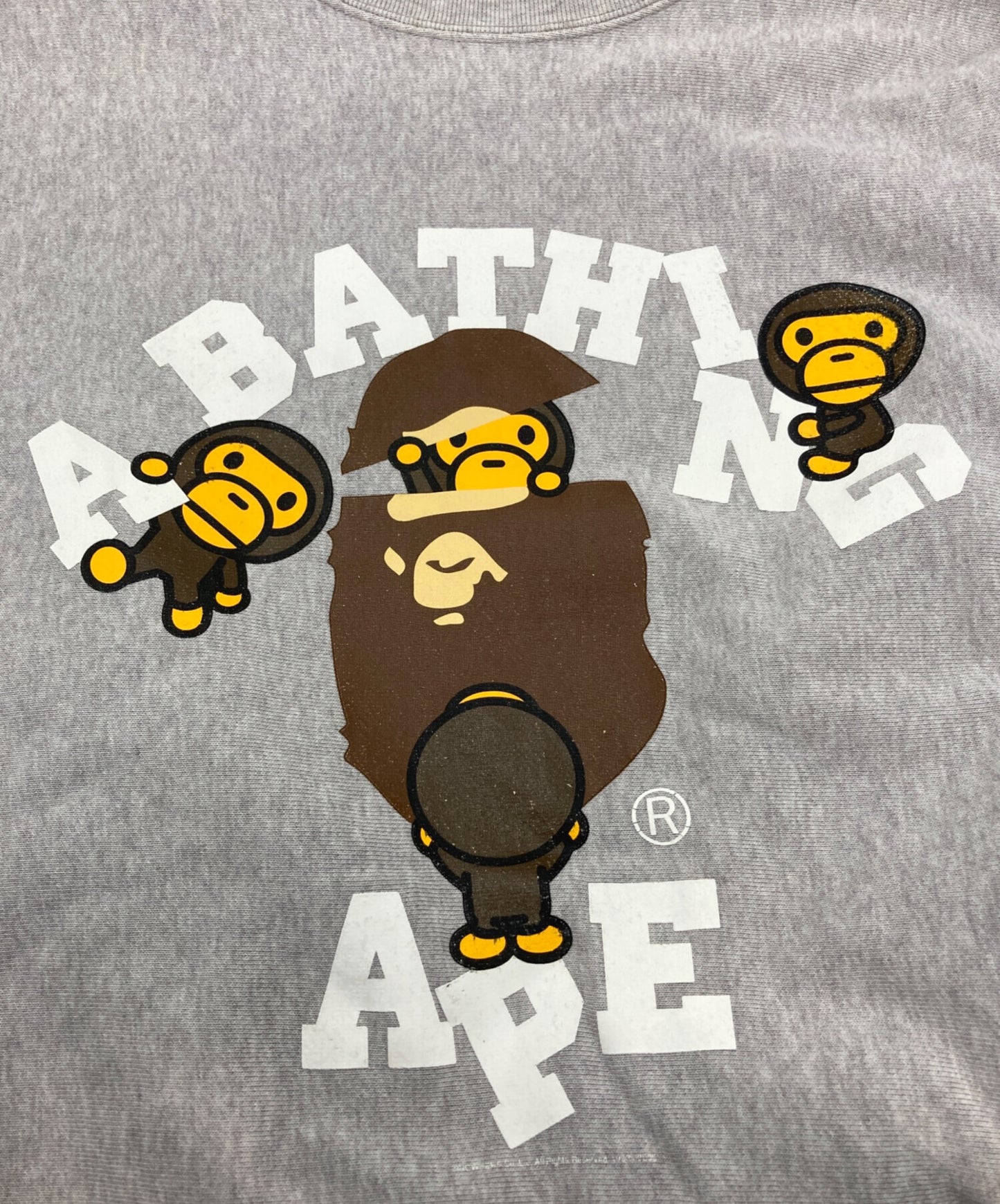 [Pre-owned] A BATHING APE Printed Sweatshirt