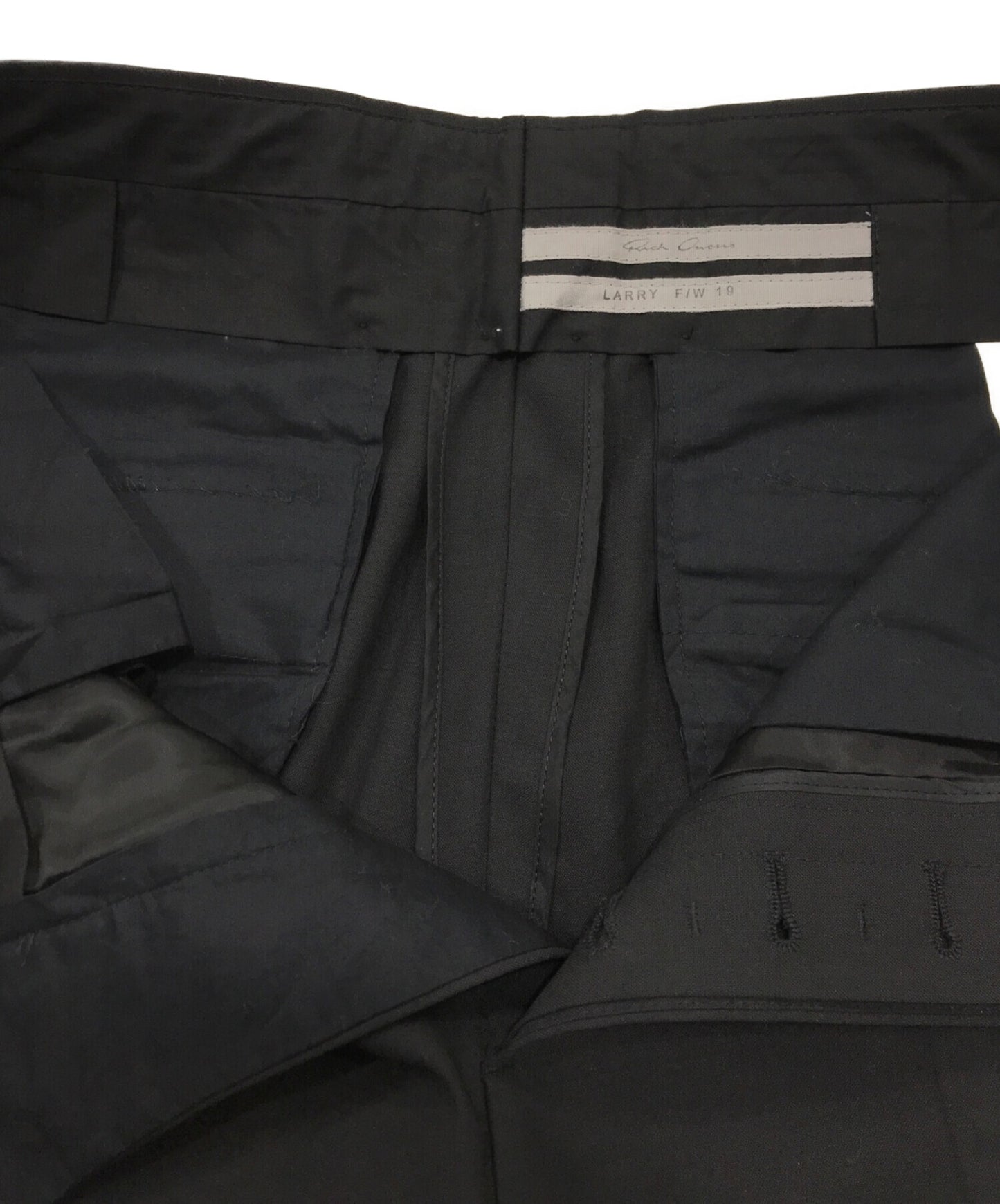 [Pre-owned] RICK OWENS cropped pants RU19F4372-ZL