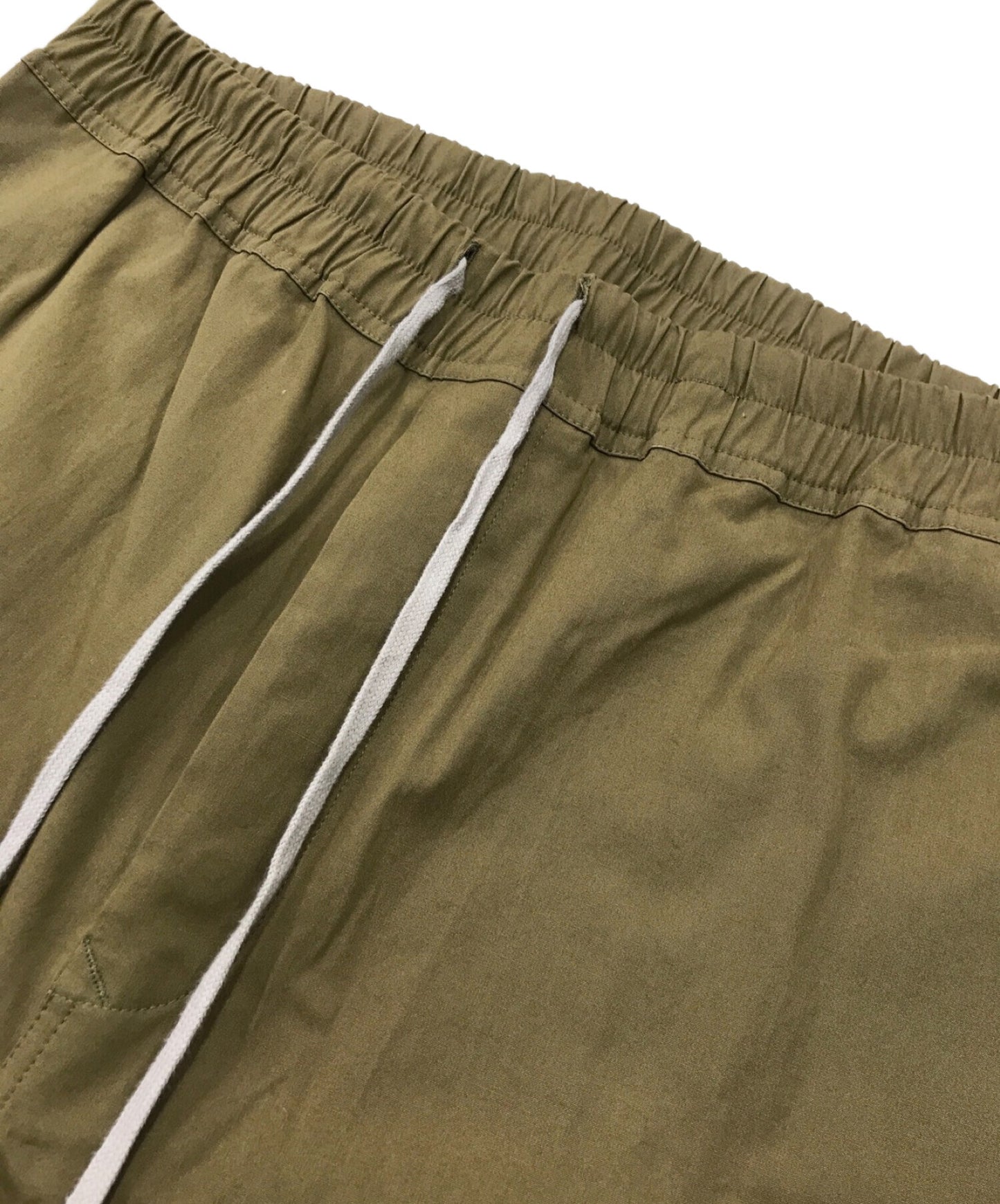 [Pre-owned] RICK OWENS Cropped drawcord sarouel long pants RU19S2395-TE