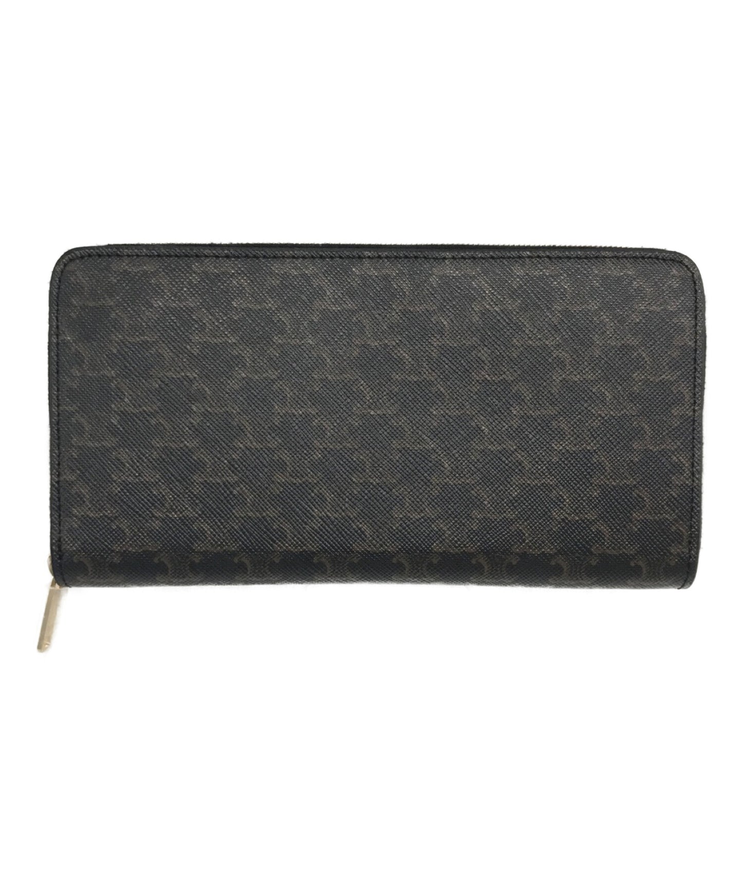 [Pre-owned] CELINE Trion Flage Zip Round Wallet 10b552bq3.38no