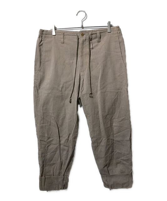 [Pre-owned] Yohji Yamamoto pour homme Roll-up hickory pants HJ-P01-038