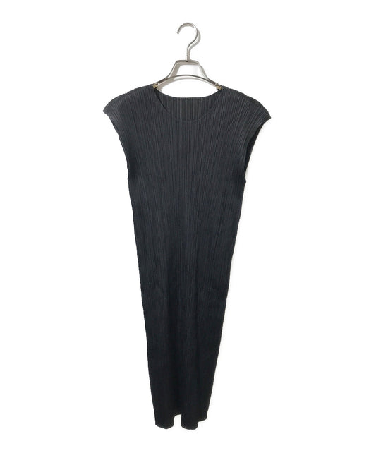 [Pre-owned] PLEATS PLEASE Pleated Sleeveless Dress PP13-JH113