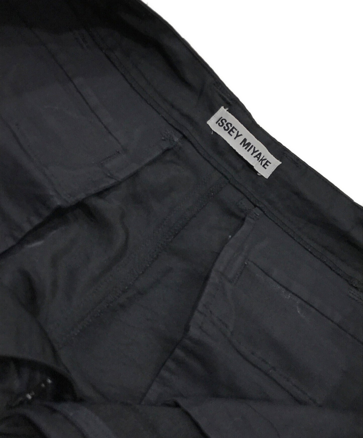 [Pre-owned] ISSEY MIYAKE Polyester nylon wide cargo pants IM83-FF121