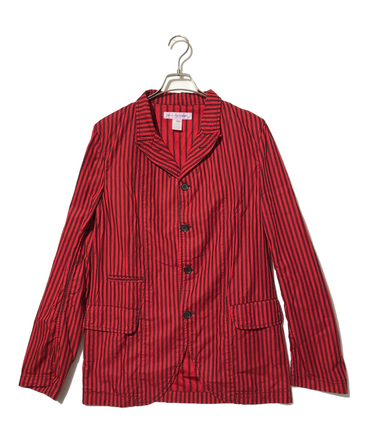 [Pre-owned] COMME des GARCONS SHIRT Product-dyed striped jacket FI-J003