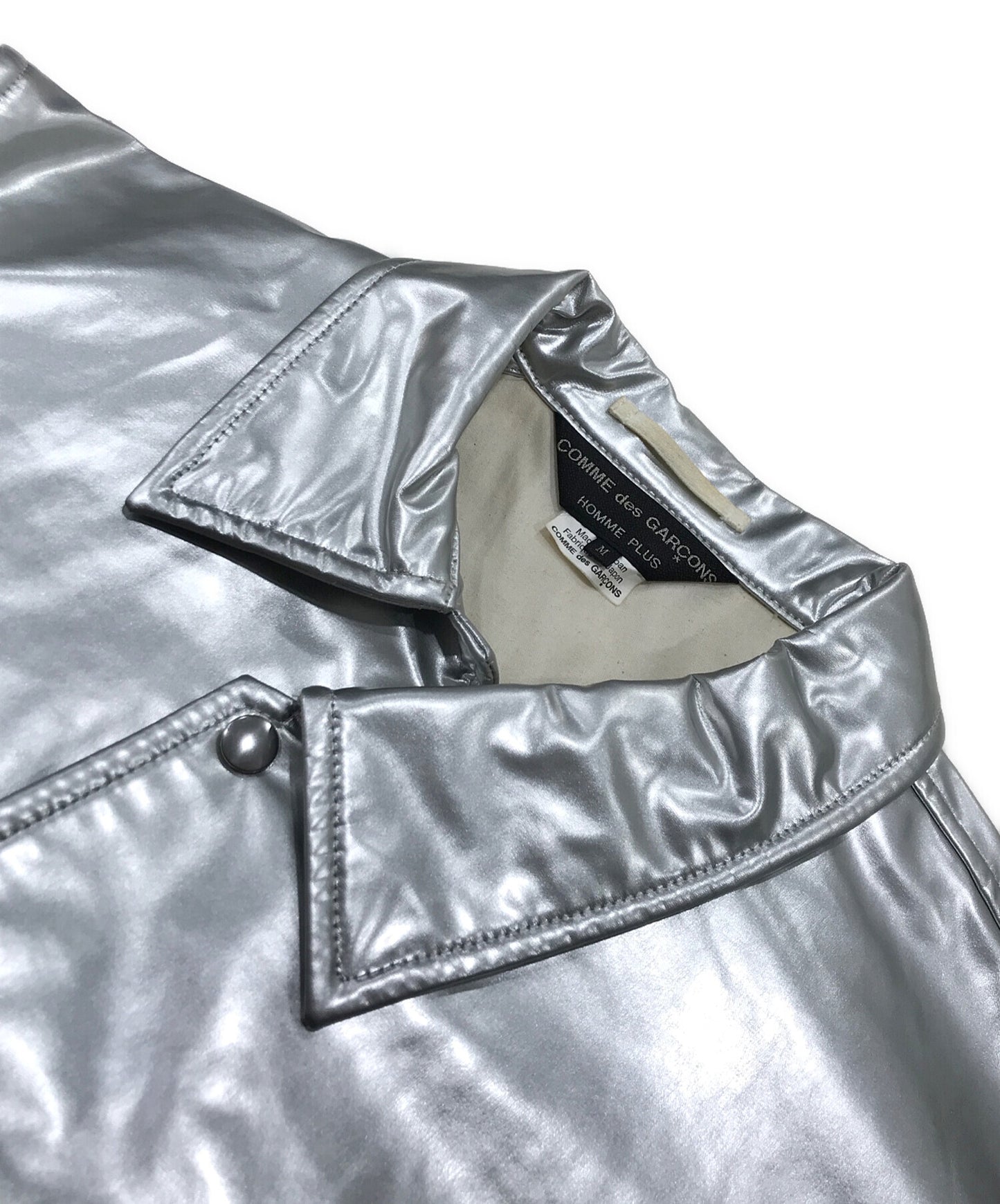 [Pre-owned] COMME des GARCONS HOMME PLUS Shiny Finish Deformed Coach Jacket PB-J089