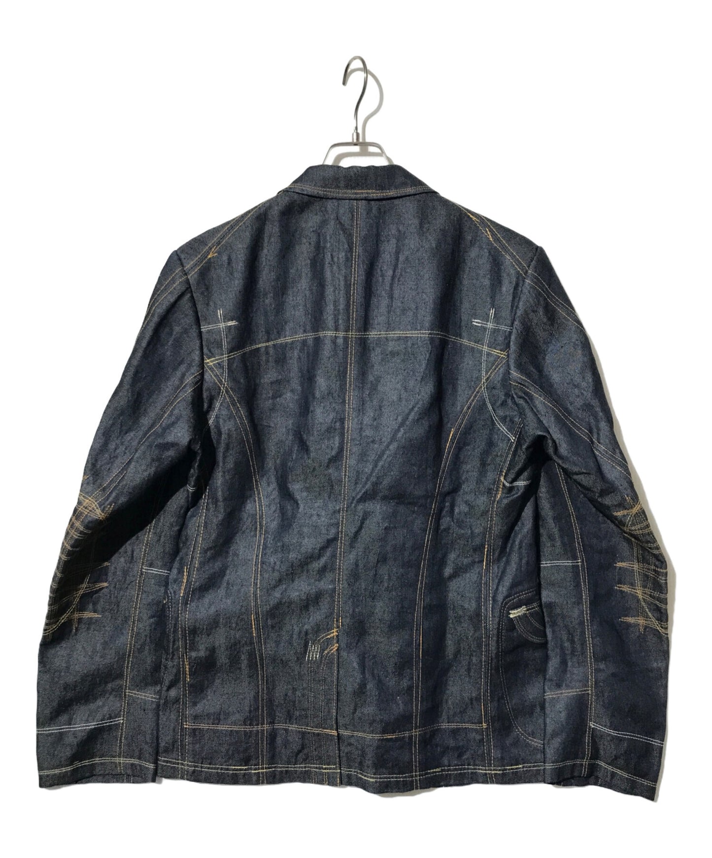 [Pre-owned] COMME des GARCONS JUNYA WATANABE MAN Linen Denim 1B Stitched Jacket WG-J027