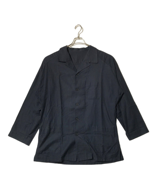 [Pre-owned] YOHJI YAMAMOTO Cotton Twill Open Unbuttoned Shirt HH-B01-002