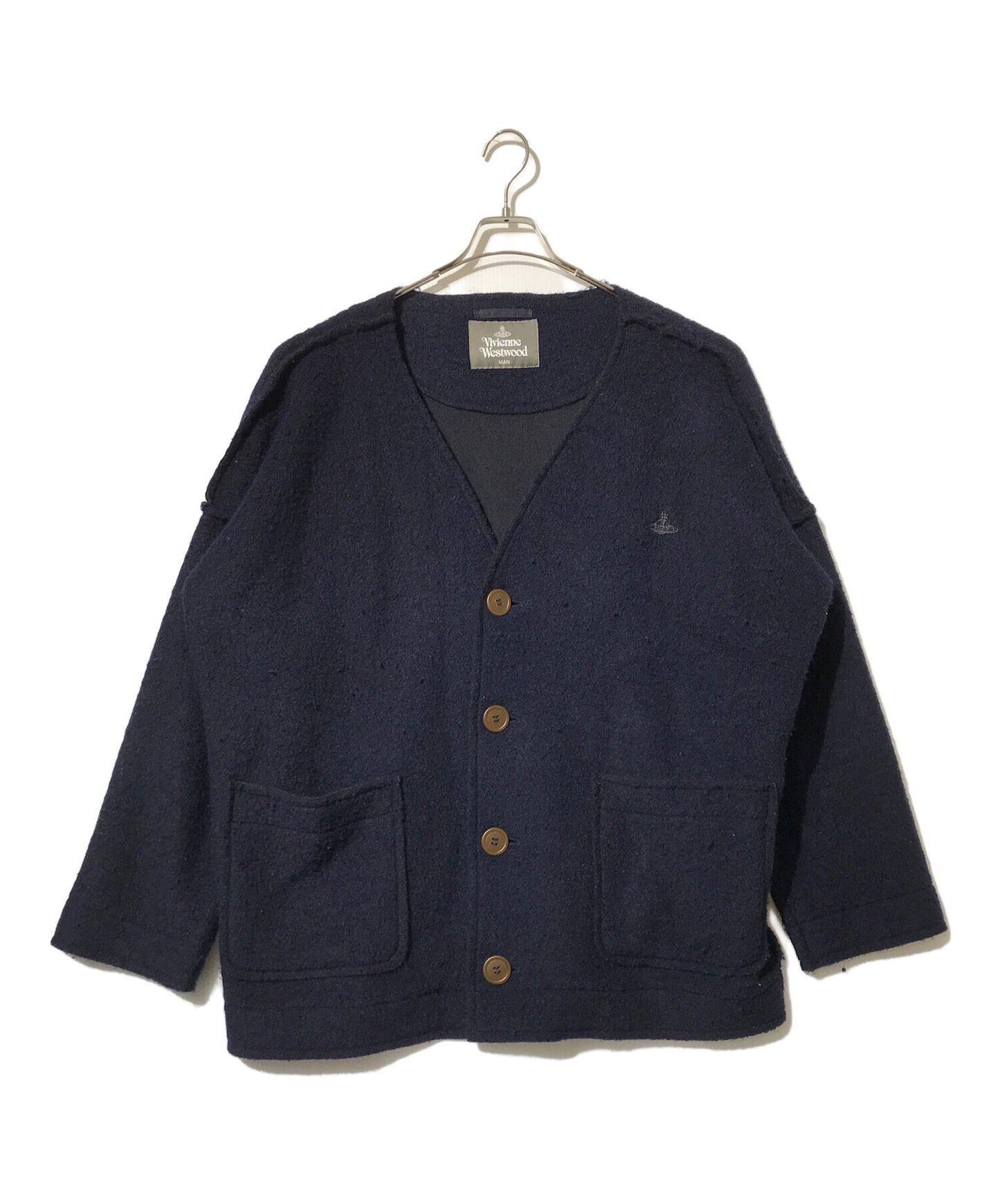 [Pre-owned] Vivienne Westwood man wool cardigan VW-J2-77982